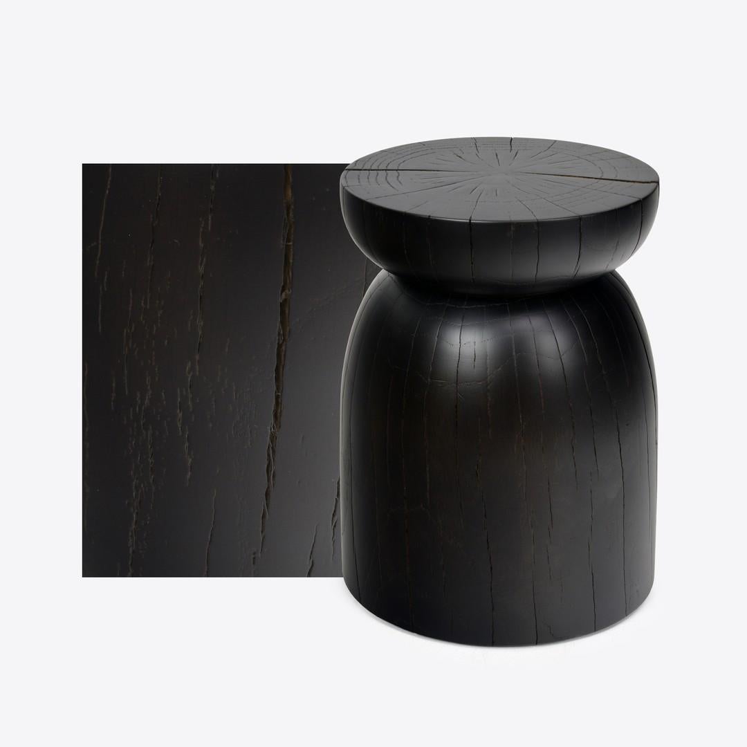 Table japonaise, table d'appoint ou tabouret en bois contemporain en vente 1