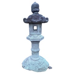 Japan Tall Antique Classic Kasuga Stone Lantern