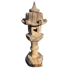 Japan Tall Antique Kasuga Stone Lantern, 60 Inches
