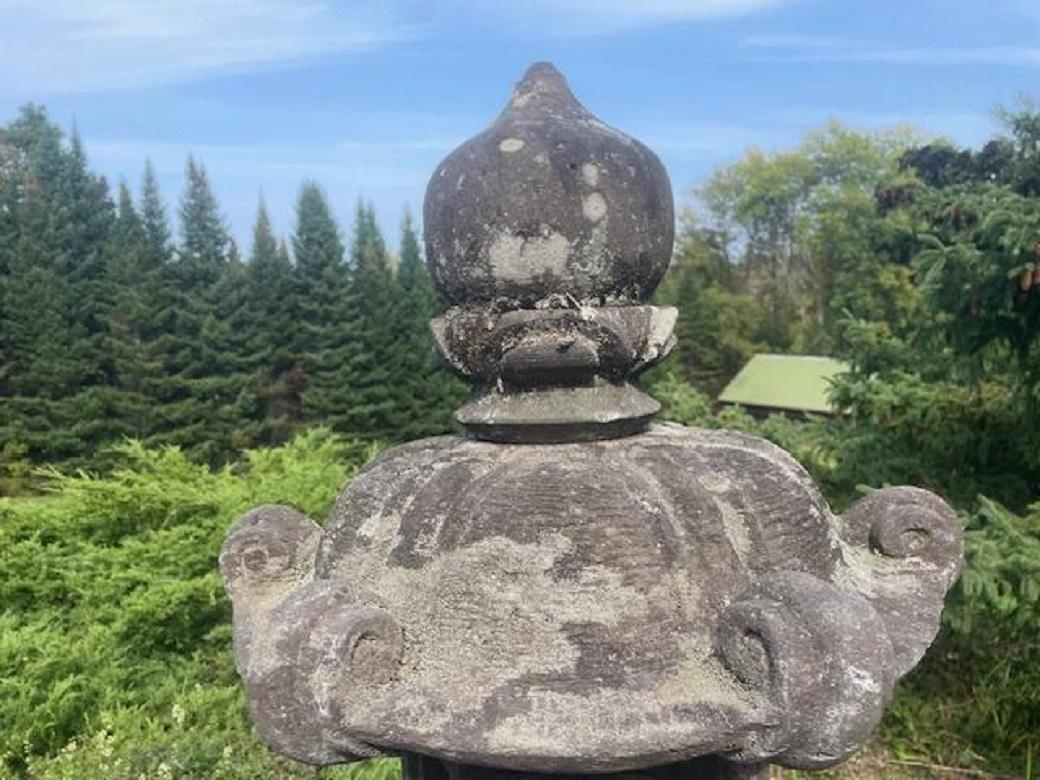 Japanese Japan Tall Antique Kasuga Stone Lantern