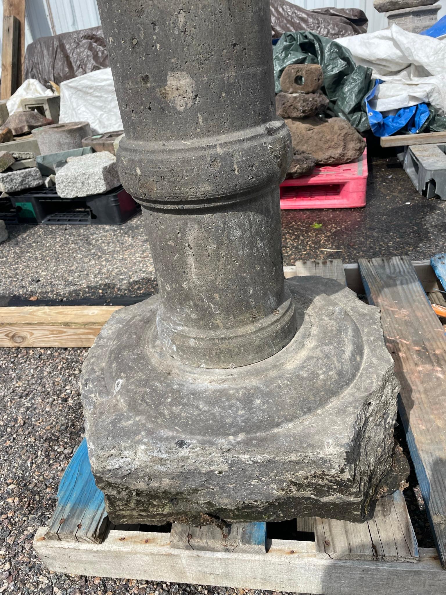Japan Tall Antique Kasuga Stone Lantern In Good Condition In South Burlington, VT