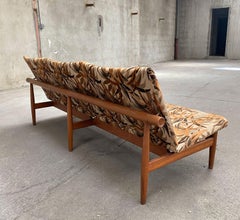 Japan Three-Seat Sofa Designed by Finn Juhl in 1957 Made by France & Son.