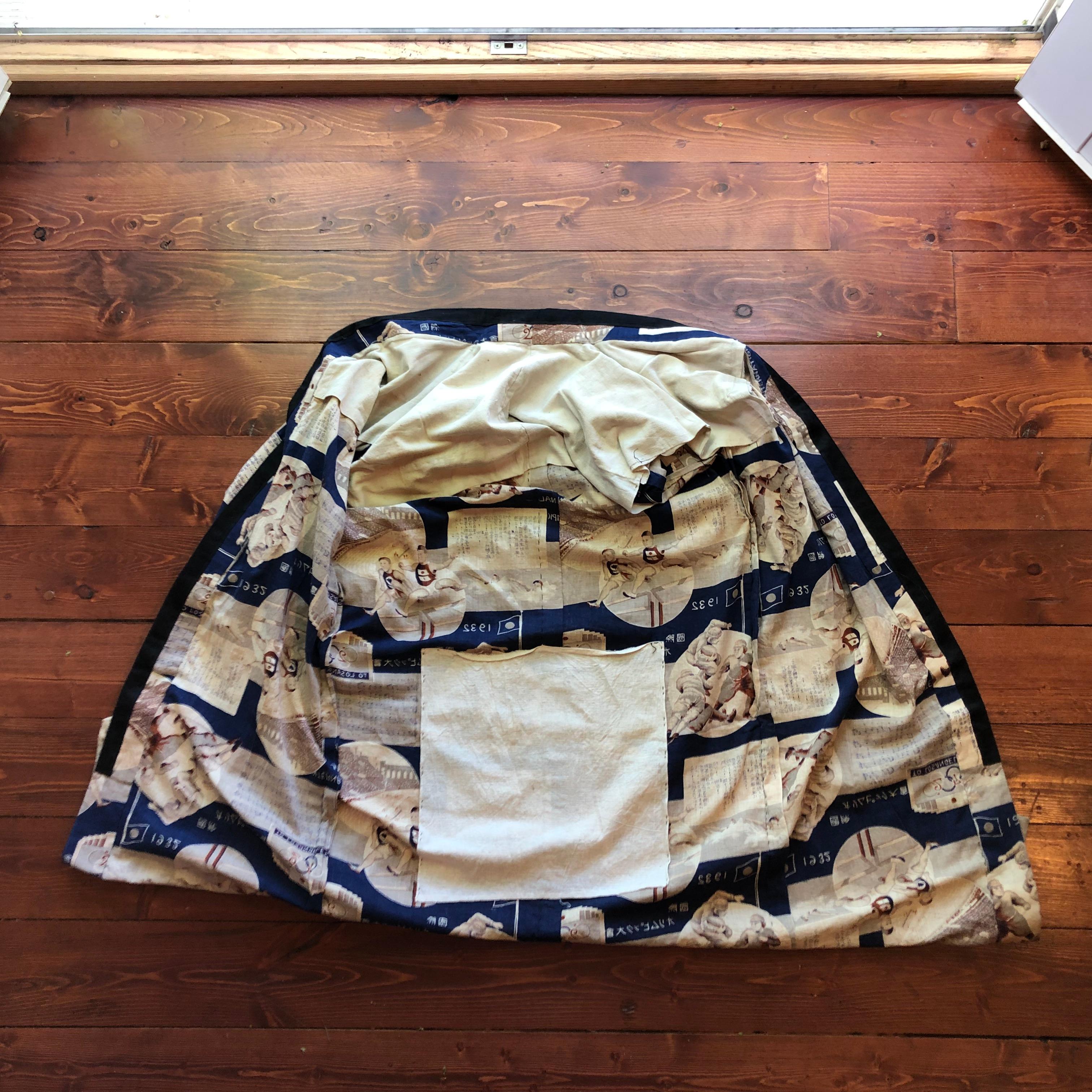 Rare 1930 Olympic Sports Kimono Fine Condition 6