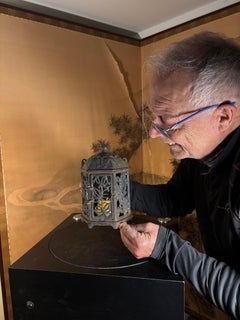 Japan Vintage Butterflies Lantern, Brilliant Intricate Design