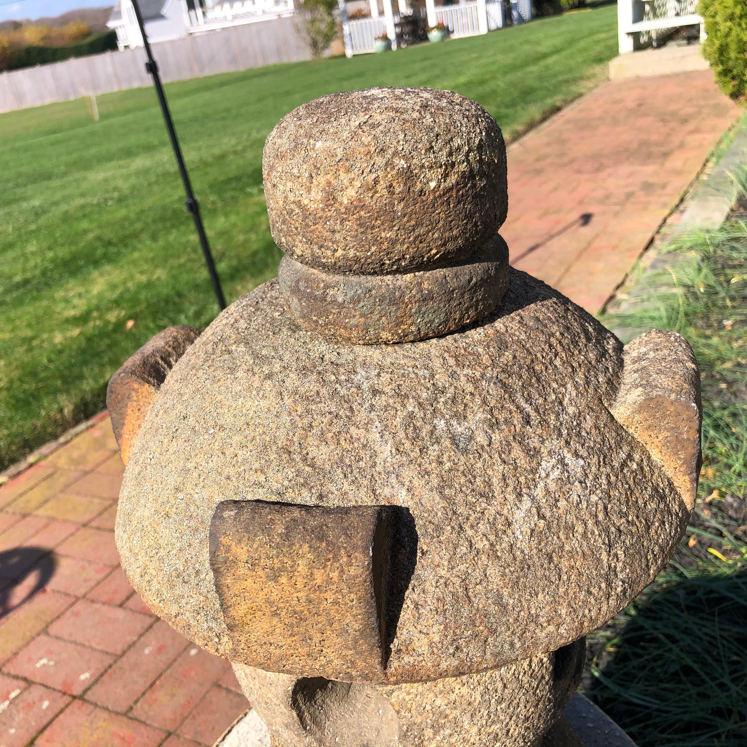 Japan Vintage Stone Lantern 