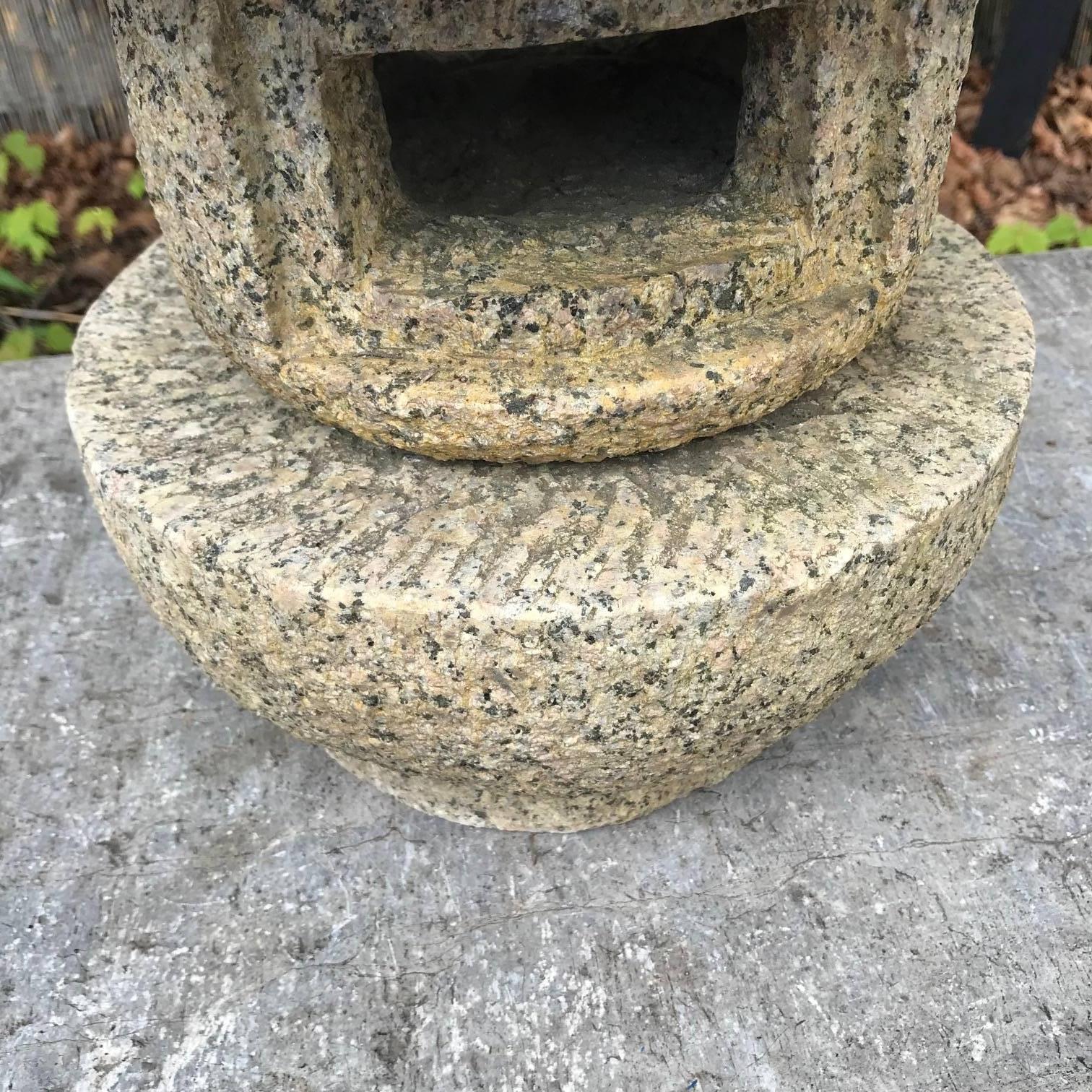 Japanese Japan Vintage Stone Lantern 