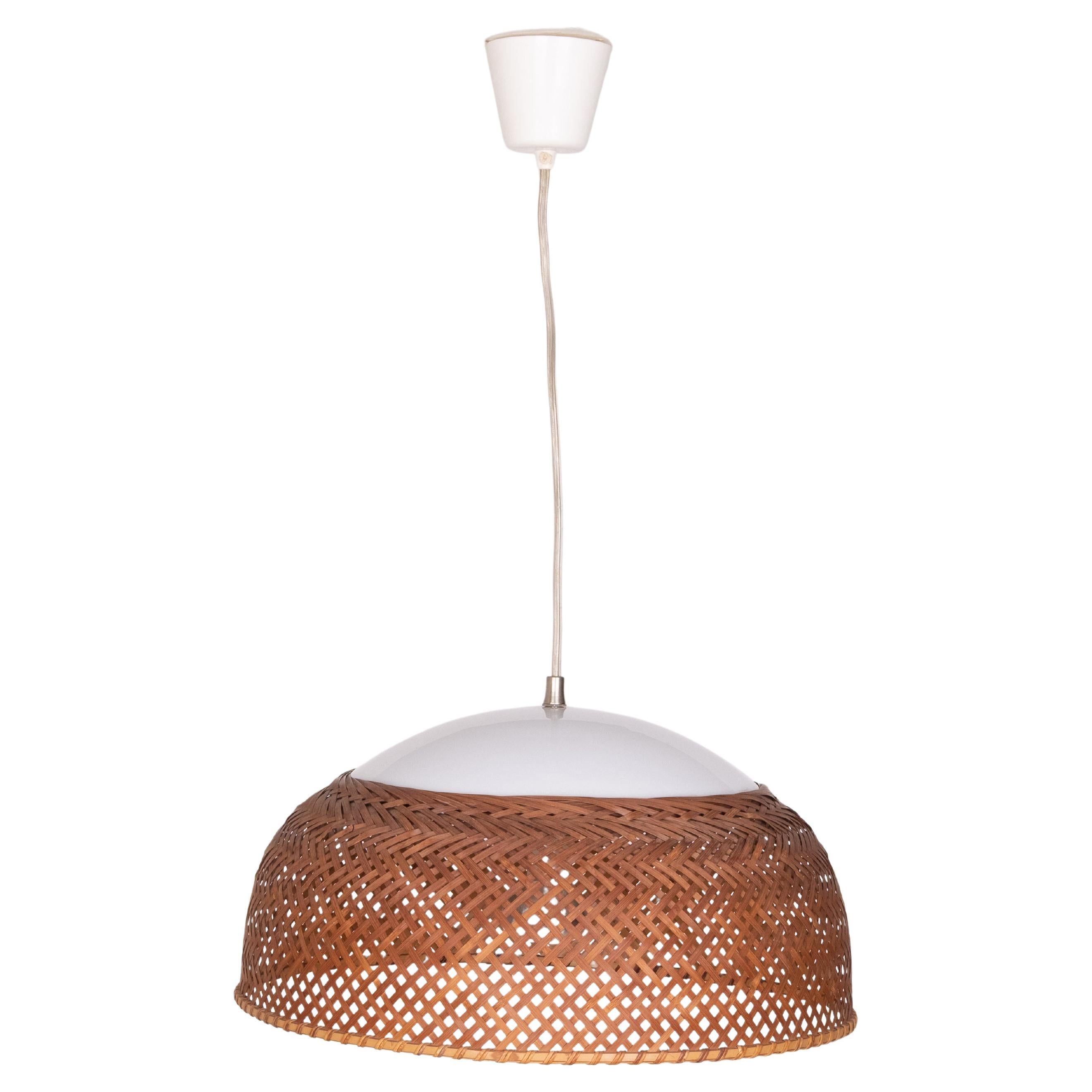 Japan Wicker Pendant lamp 1970s