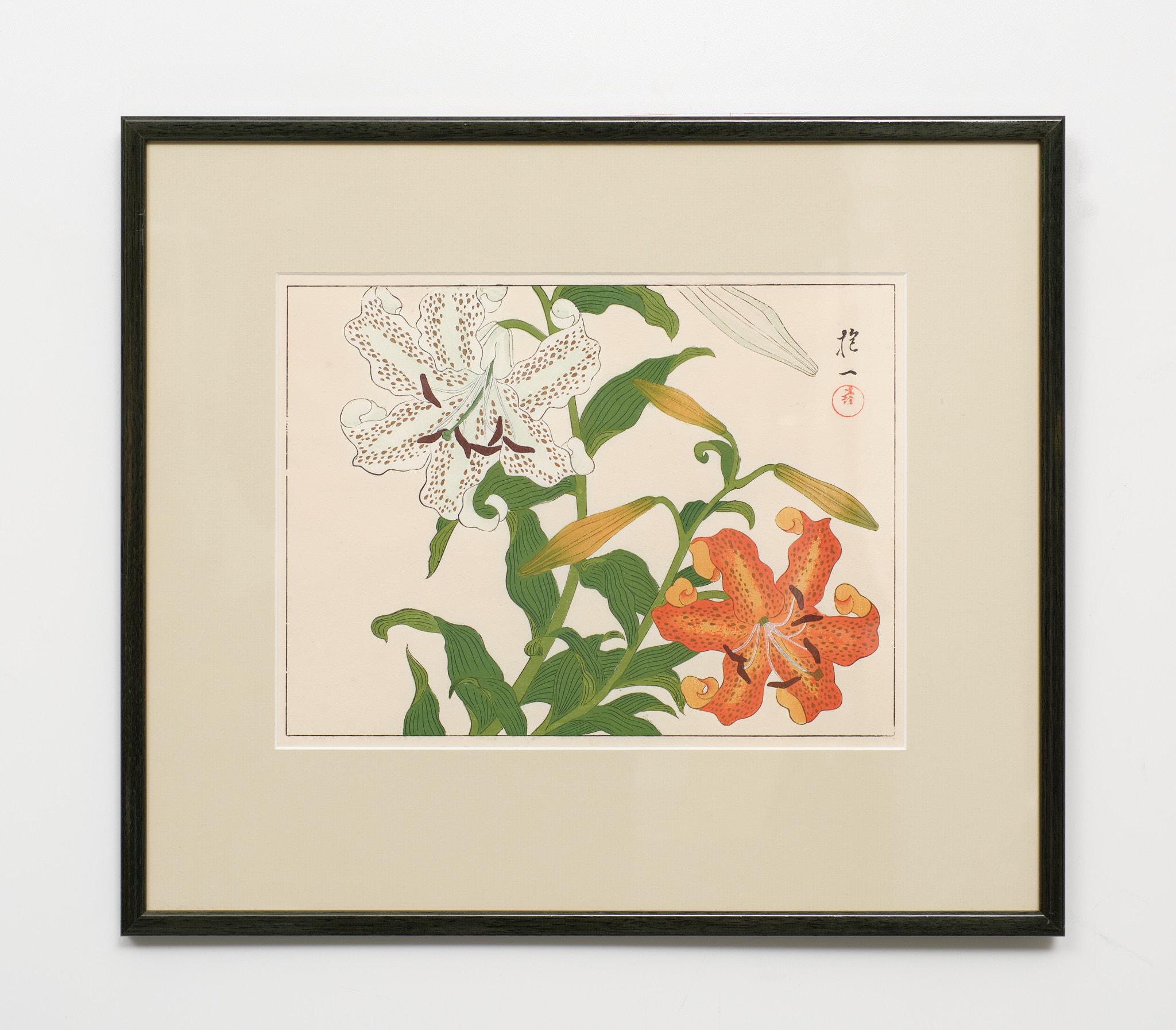 Japan Woodblock Print After Sakai Hoitsu, 1920s 3