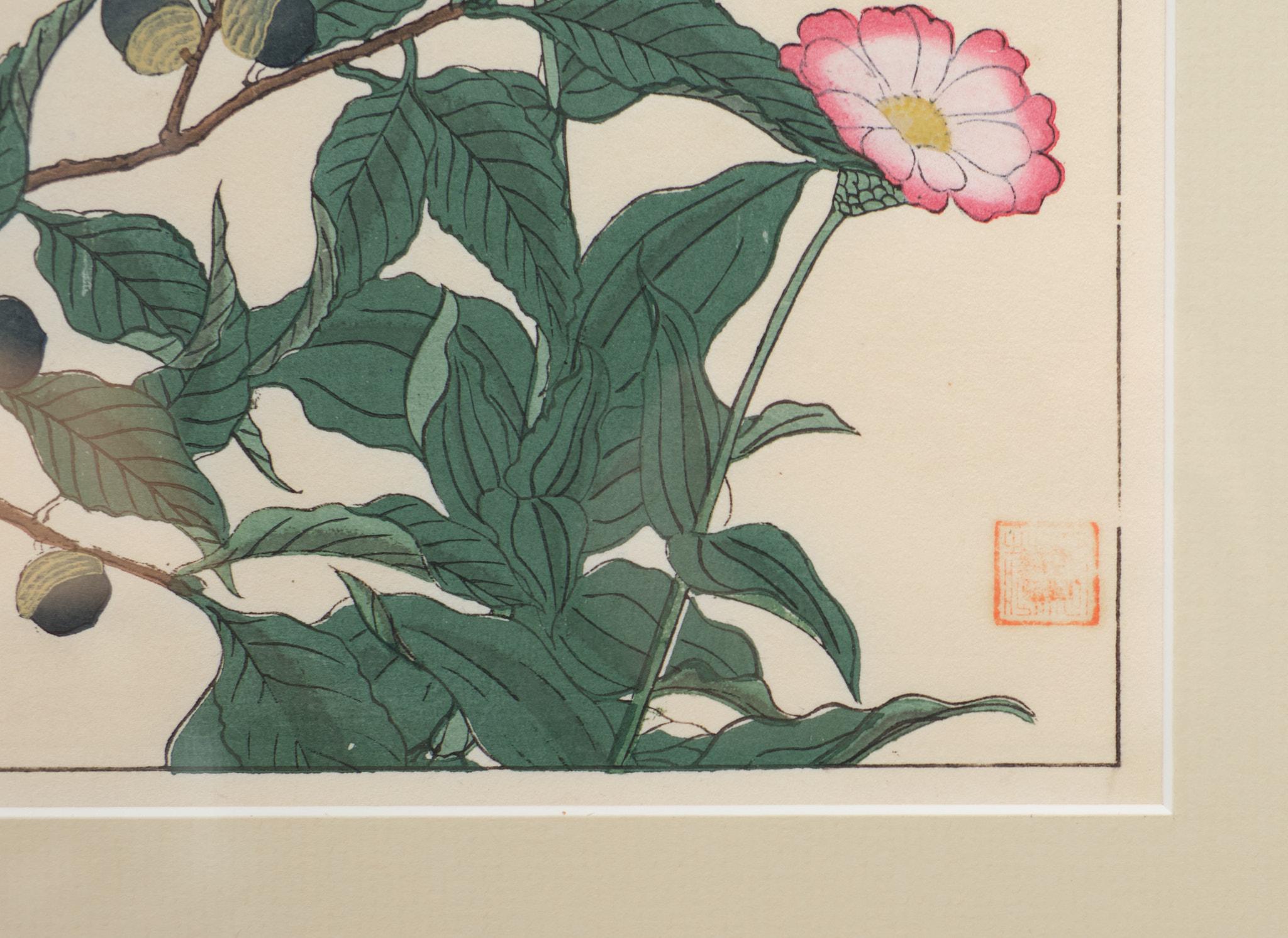 Japan Woodblock Print After Sakai Hoitsu, 1920s 2