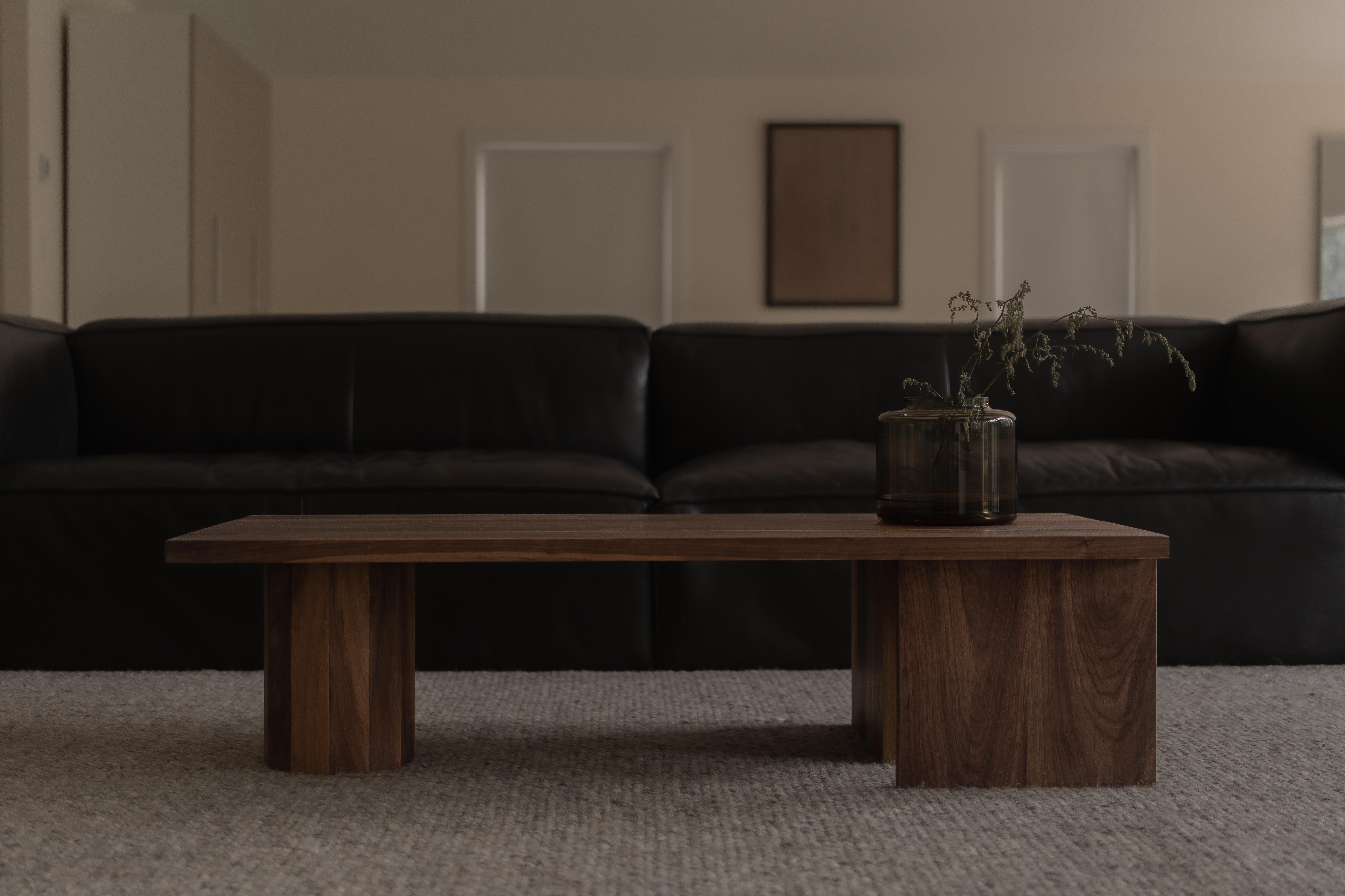 Hardwood Japandi Redline Design Table For Sale