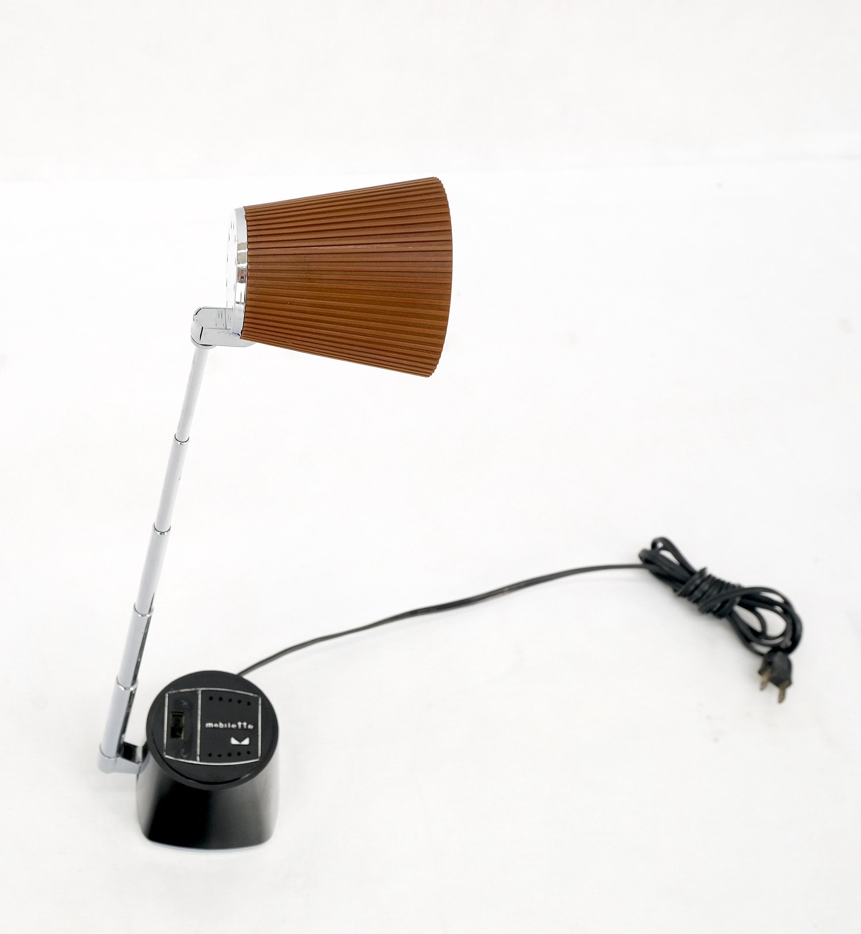Lampe de bureau télescopique ajustable japonaise Mid-Century Modernity C1960s Mint ! en vente 2