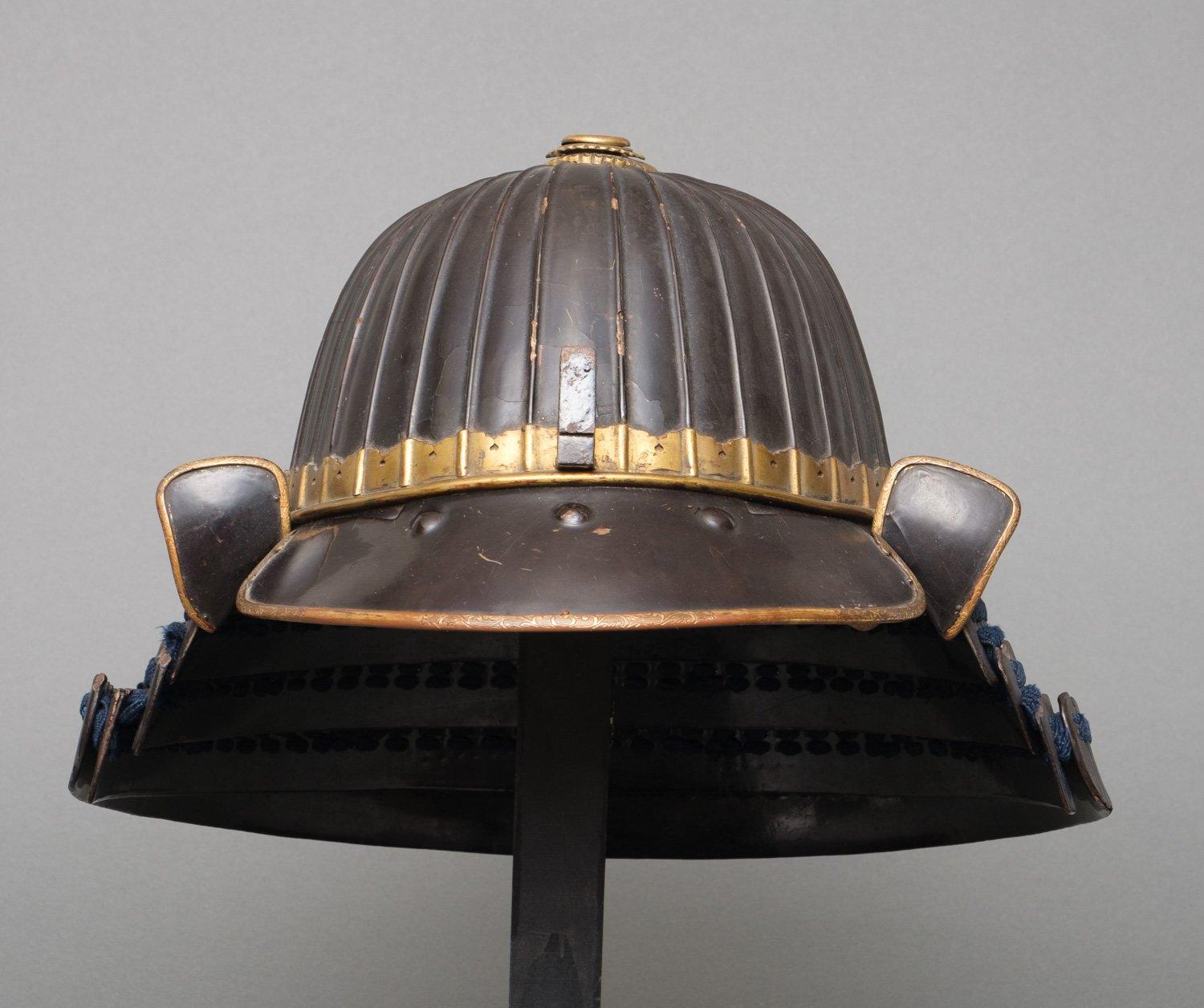 Casque Japonais Samurai Helmet En Laque Noire Du 18 me Si cle De 