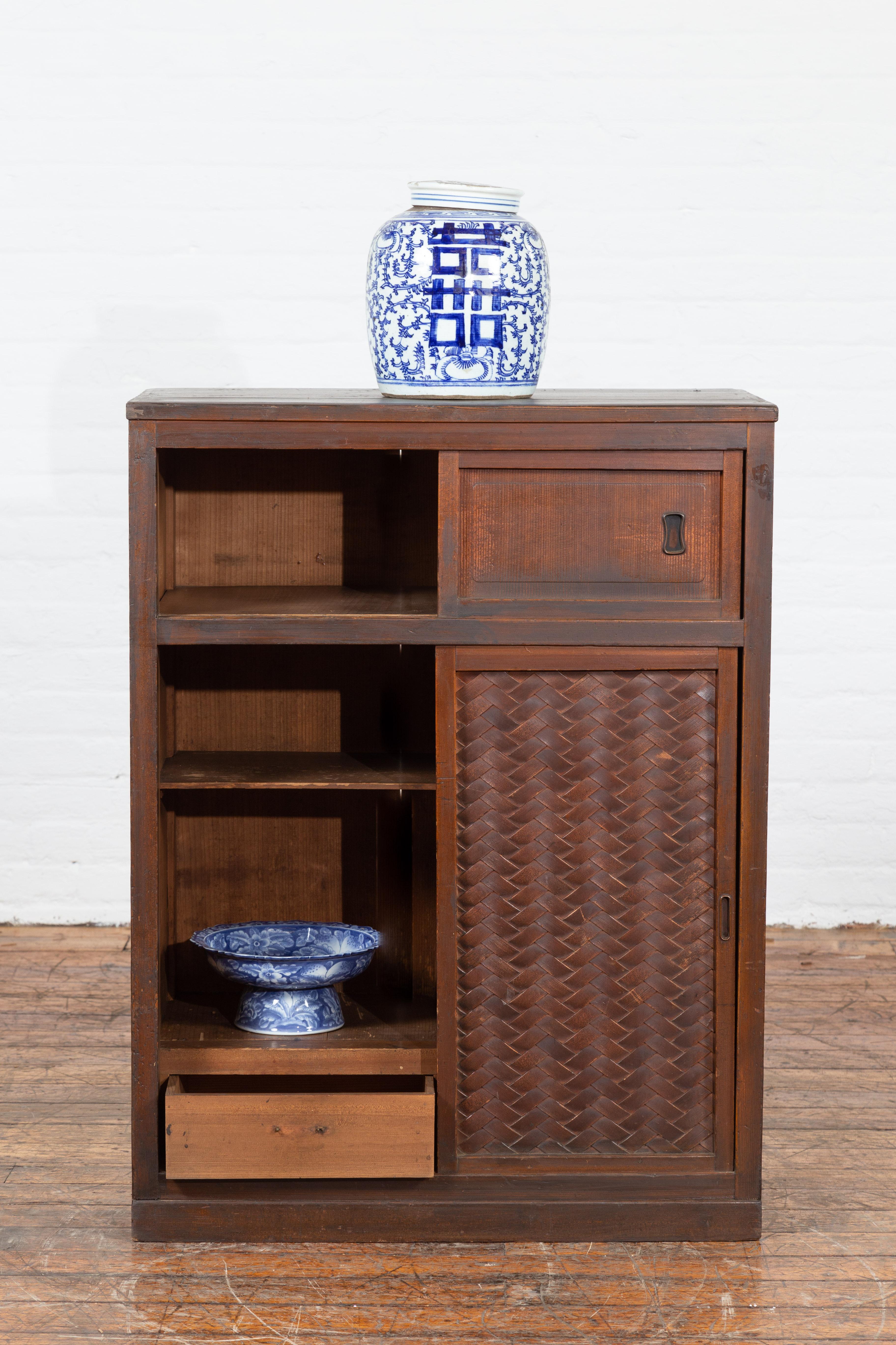 japanese wooden cabinet