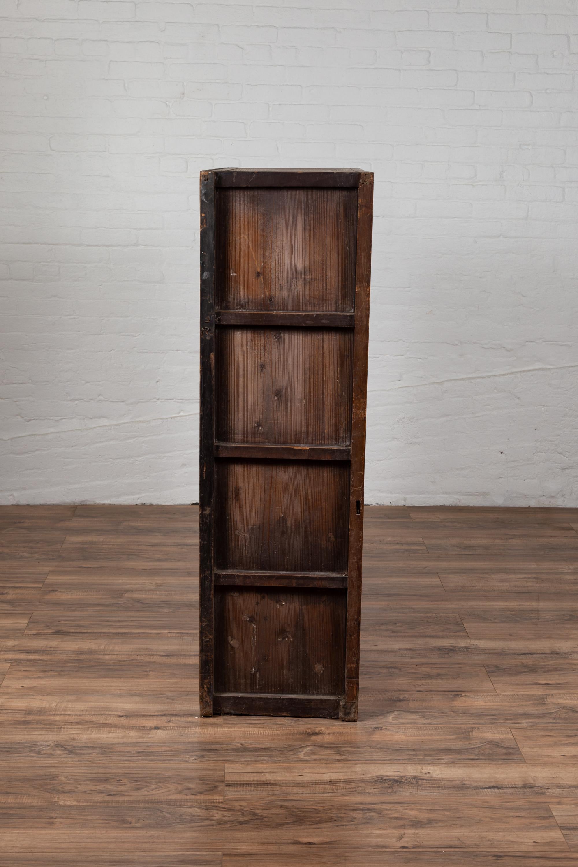 Japanese 19th Century Meiji Period Apothecary Cabinet with 27 Drawers and Doors 5