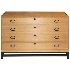 Japanese Four-Drawer Chest on Stand