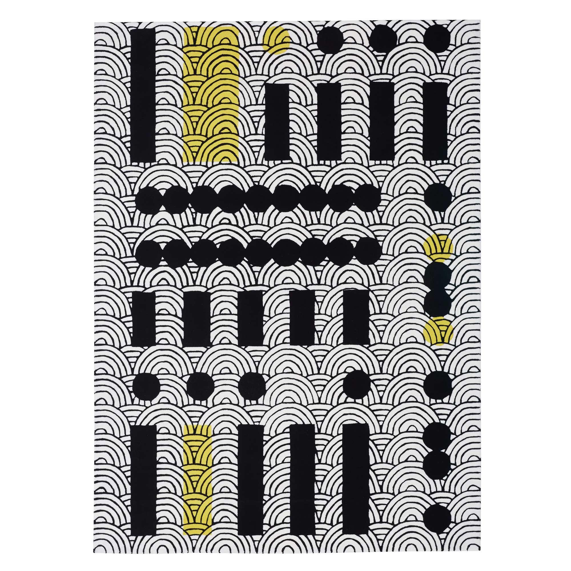 Japanese Abstractions N°2 Rug by Thomas Dariel 
Dimensions: D 240 x W 170 cm 
Materials: New Zealand Wool and Viscose. 
Also available in other colors, designs, and dimensions. 


Japanese Abstractions is a collection of nine pieces, all