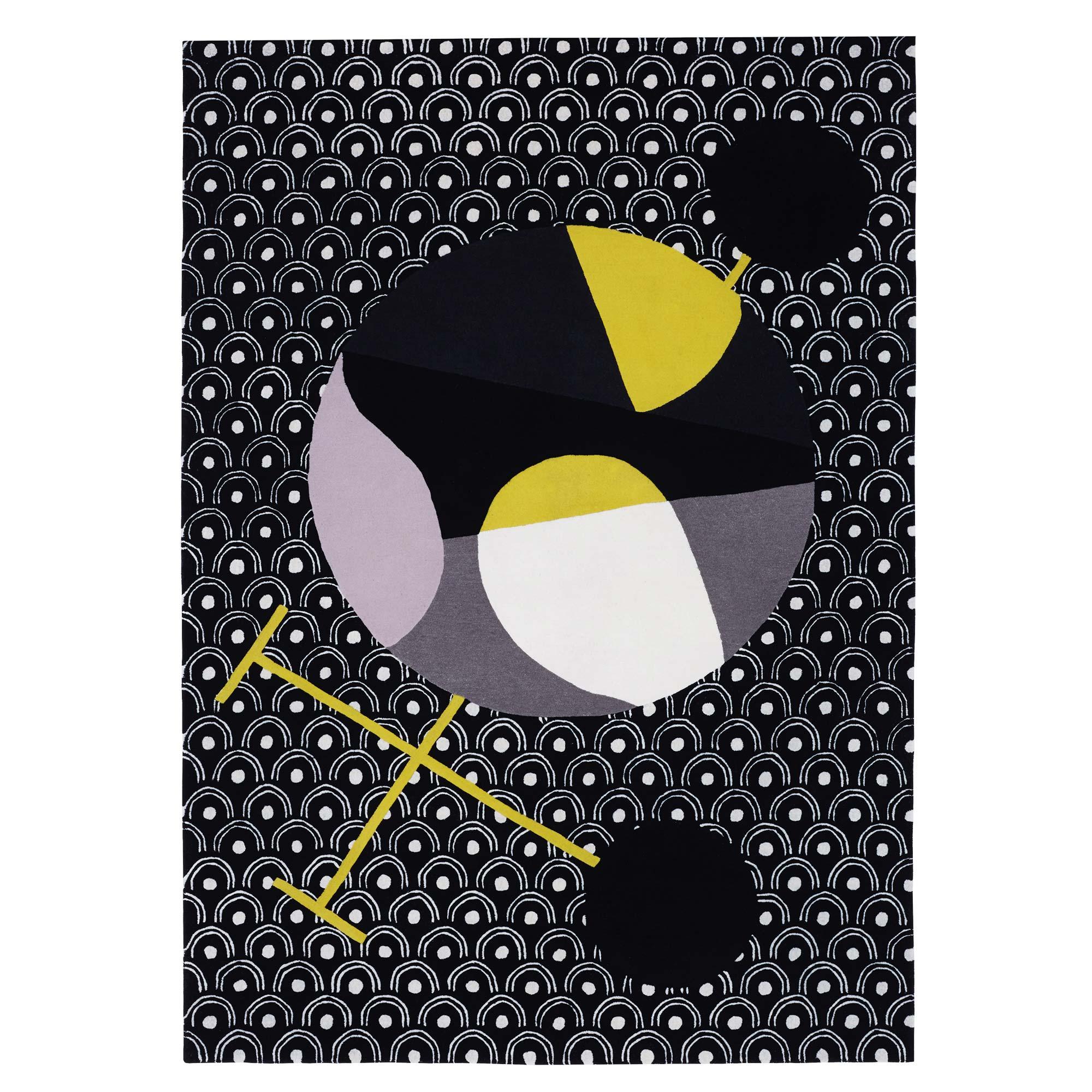 Japanese Abstractions N°8 rug by Thomas Dariel 
Dimensions: D 170 x W 240 cm 
Materials: New Zealand wool and viscose. 
Also available in other colors, designs, and dimensions. 


Japanese Abstractions is a collection of nine pieces, all