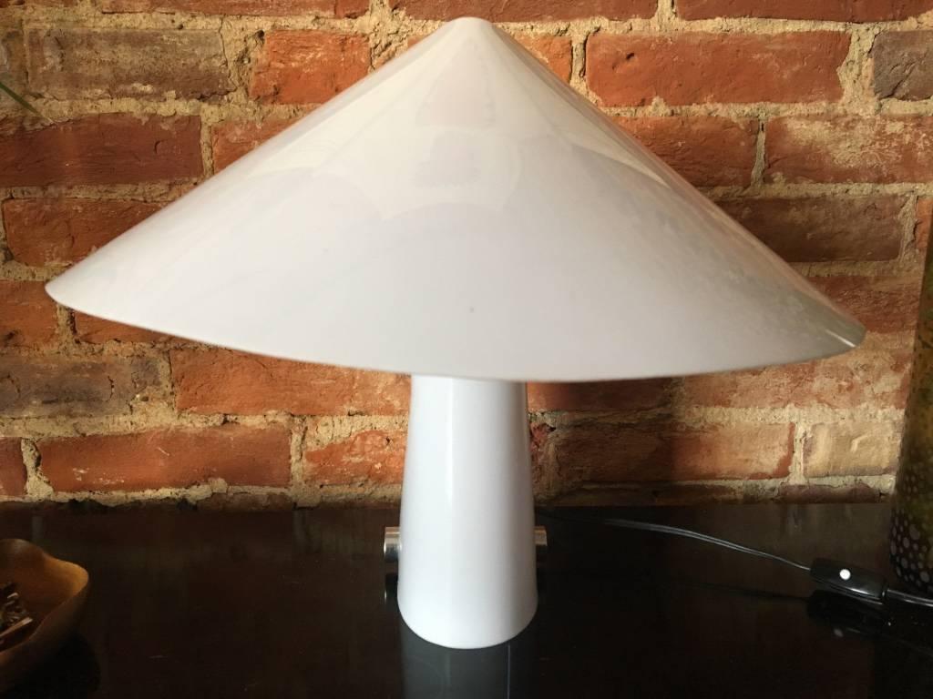Japanese Acrylic Origami Table Lamp For Sale 2