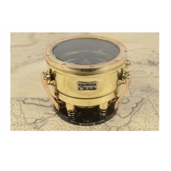 WWII Japanese Antique Magnetic Aeronautical Magnetic Compass  Brass and Glass