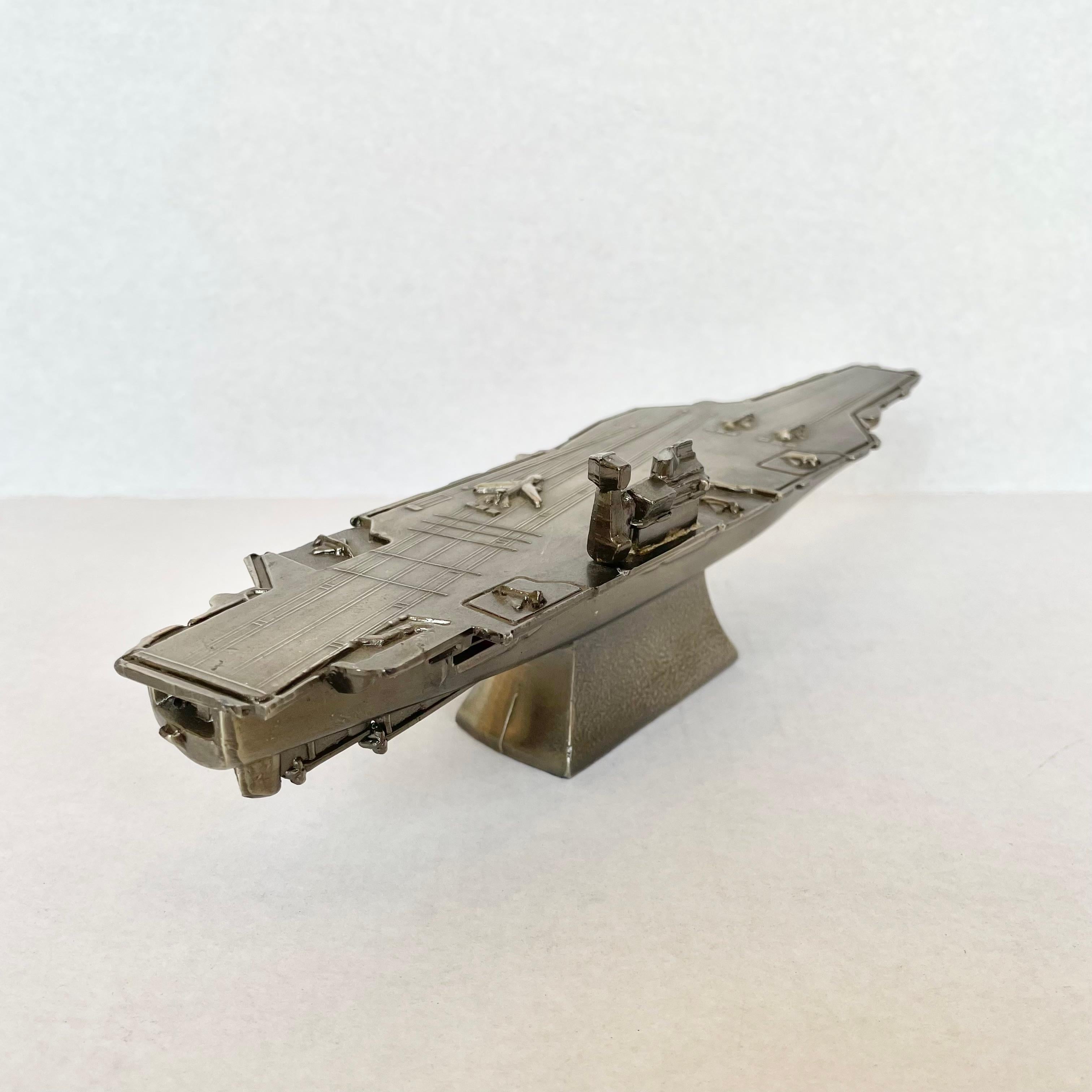Japanese Aircraft Carrier Lighter In Good Condition For Sale In Los Angeles, CA