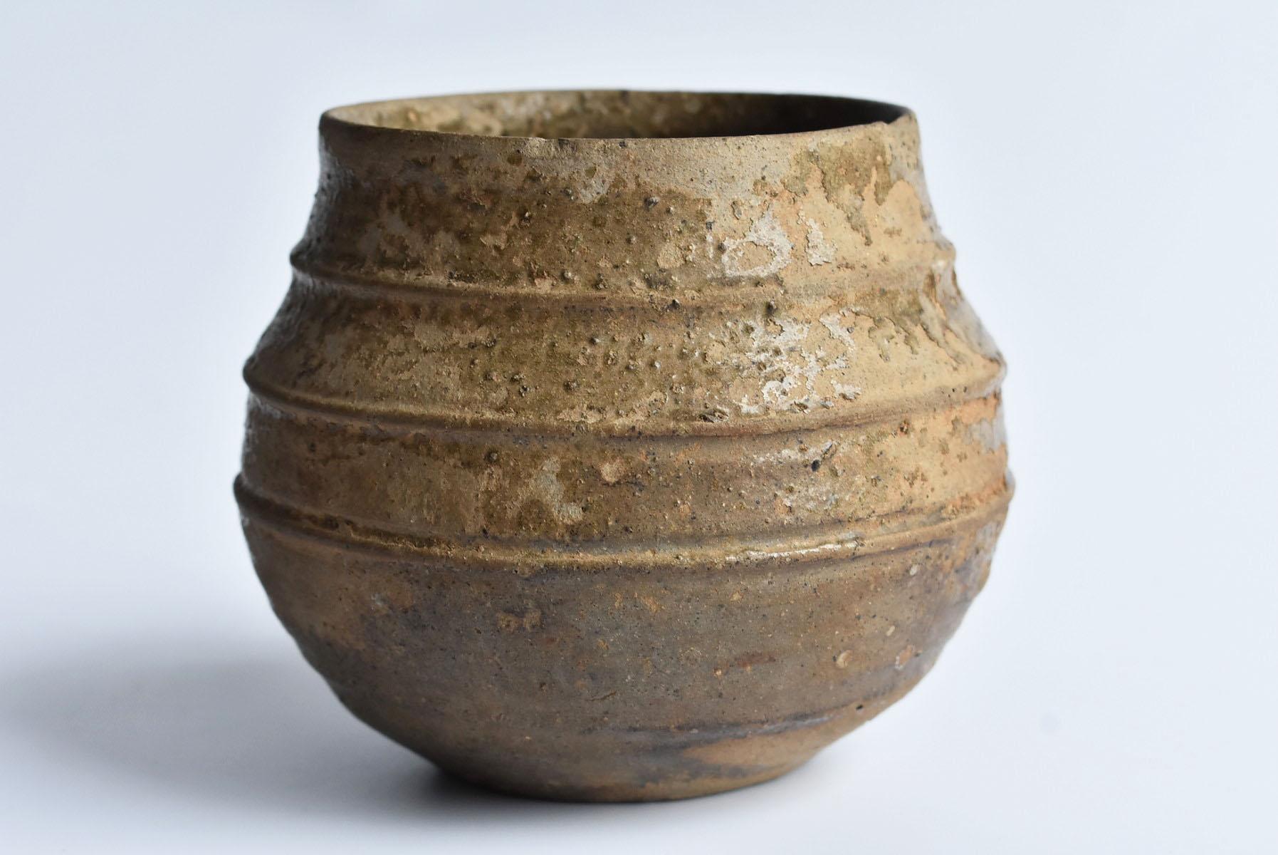 Unglazed Japanese Ancient Pottery / Antique Earthenware 