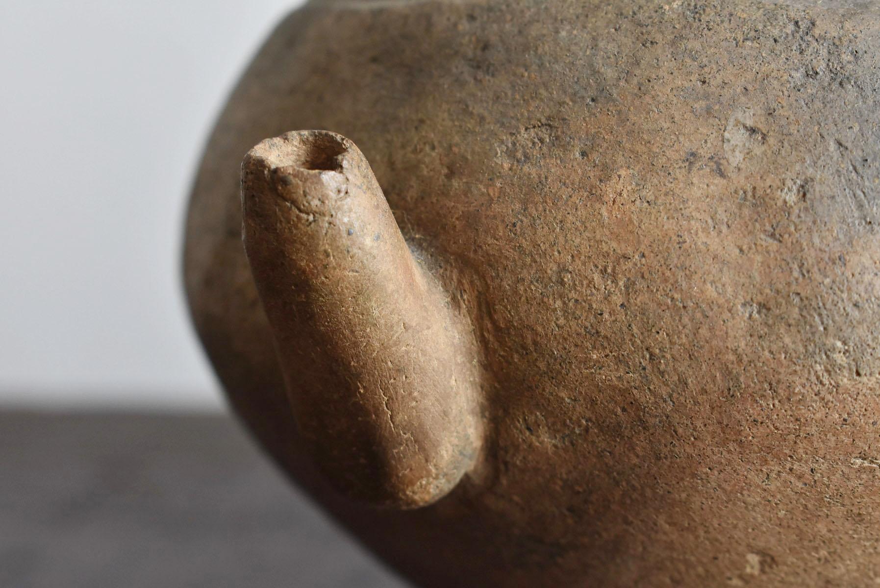 Japanese Ancient Small Jar / Jomon Pottery / 3000 Years ago / Wabi-Sabi 2