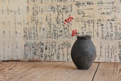 Japanese Ancient Small Pottery / Jomon Pottery Jar / 3000 Years ago / Wabi-Sabi
