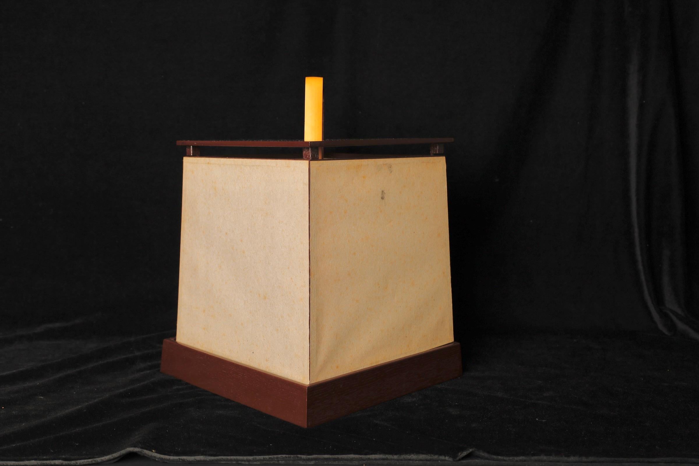 20th Century Japanese Andon paper Lantern for tea ceremony For Sale