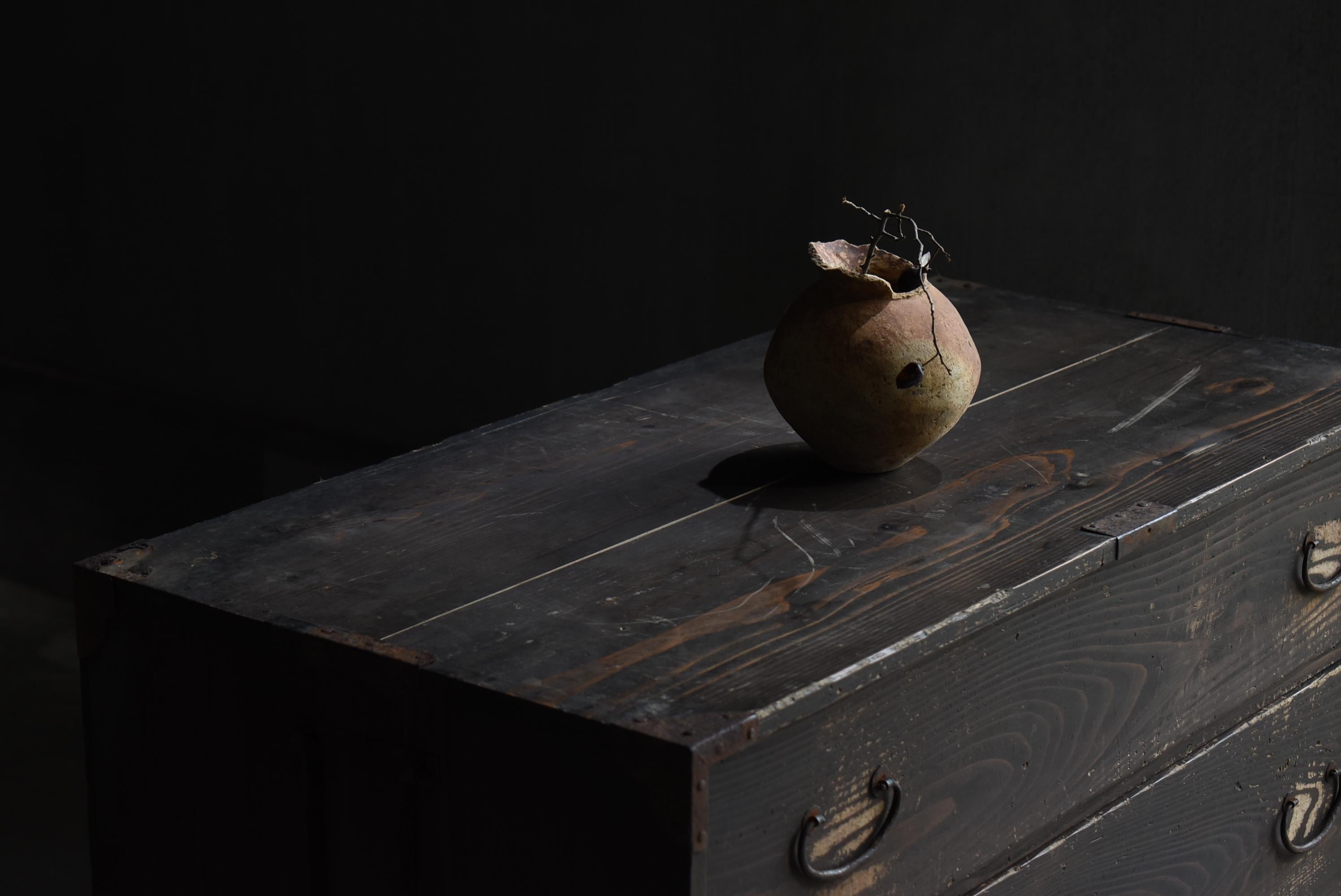 Buffet japonais ancien à 4 tiroirs 1860s-1920s / Tansu Sideboard Wabi Sabi en vente 8