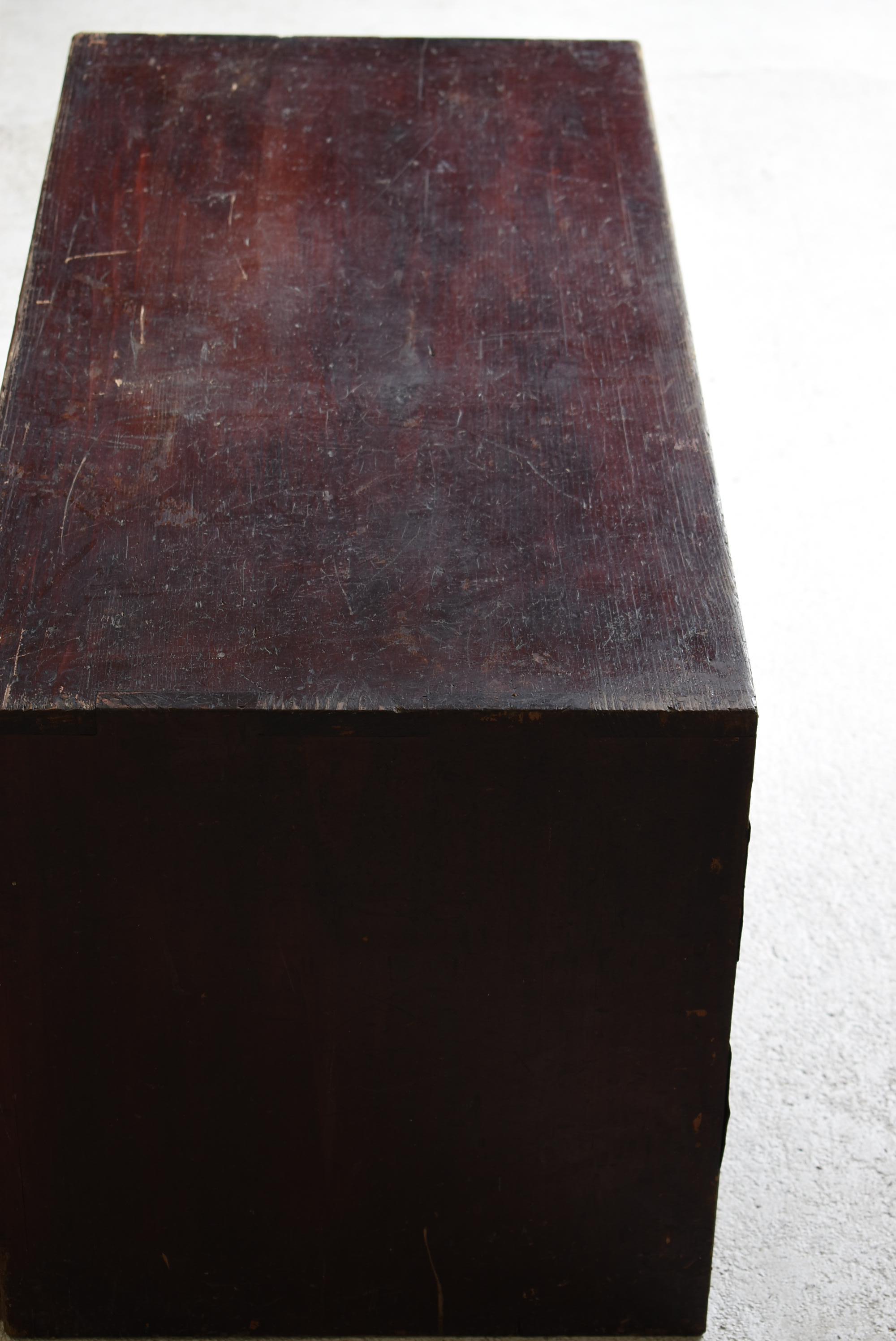 Japanese Antique 6-Drawer Storage 1860s-1900s / Tansu Wabisabi For Sale 7