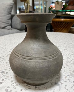 Japanese Antique Ancient Sueki Sue Ware Wabi-Sabi Pottery Vase Pot Vessel