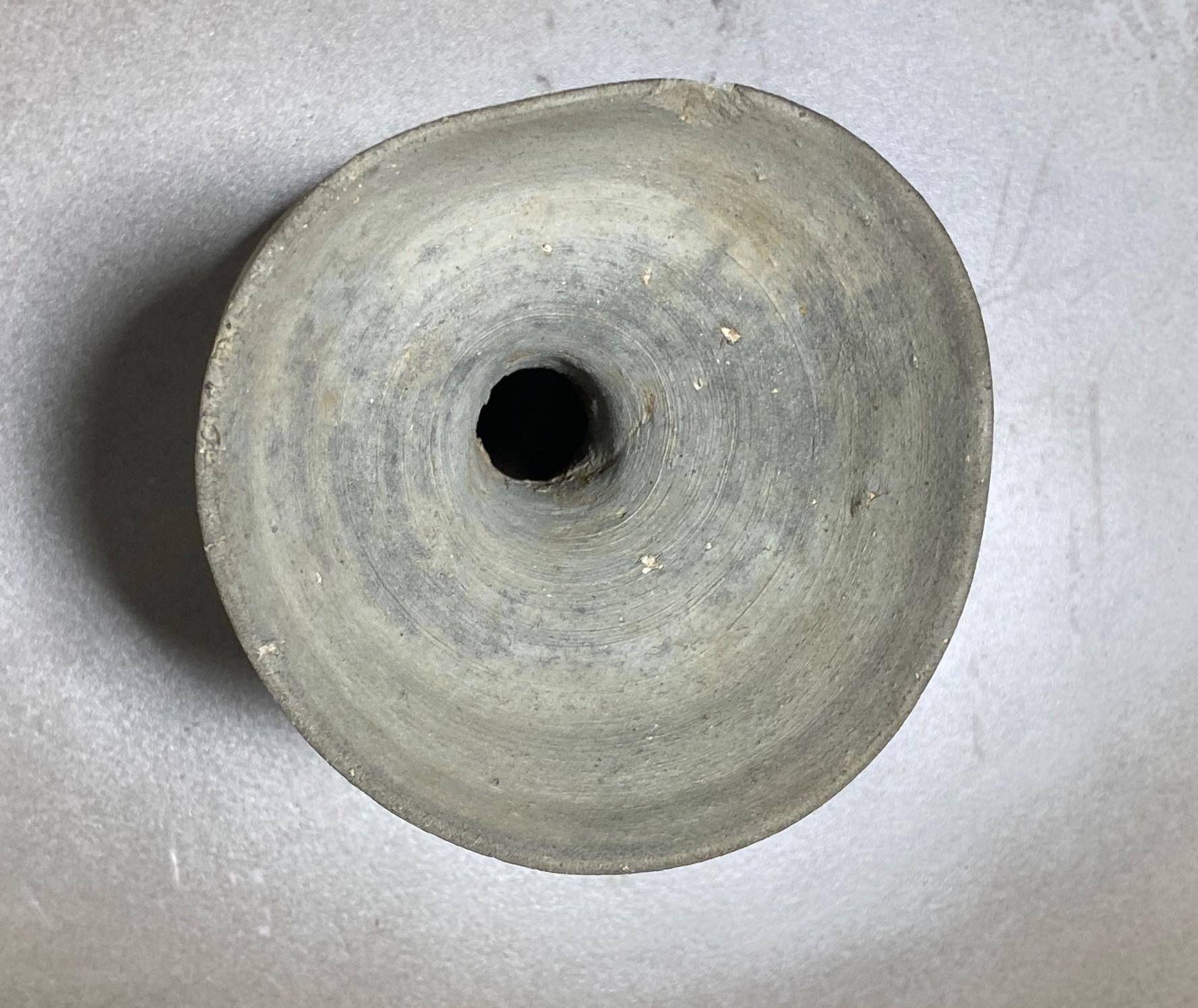 Japanische Antiquities Antike Sueki Sue Ware Wabi-Sabi Keramik Vase Gefäß Urne im Angebot 3