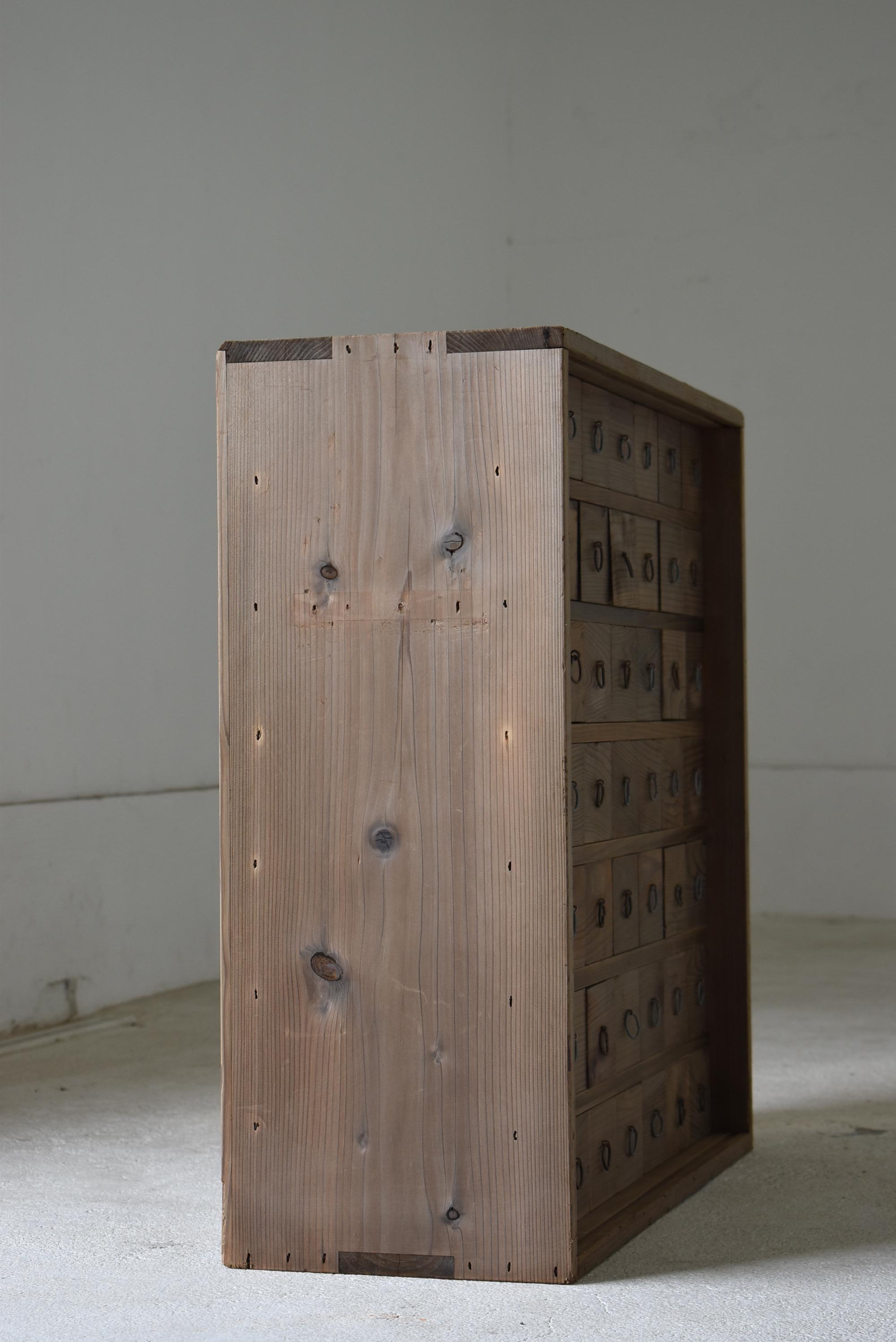 Japanese Antique Apothecary Drawers 1860s-1900s/Tansu Storage Mingei Cabinets 7