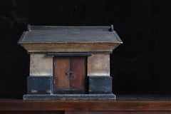 Japanese Antique Architectural Model " KURA 蔵 " 1860s-1920s / Figurine Wabi Sabi