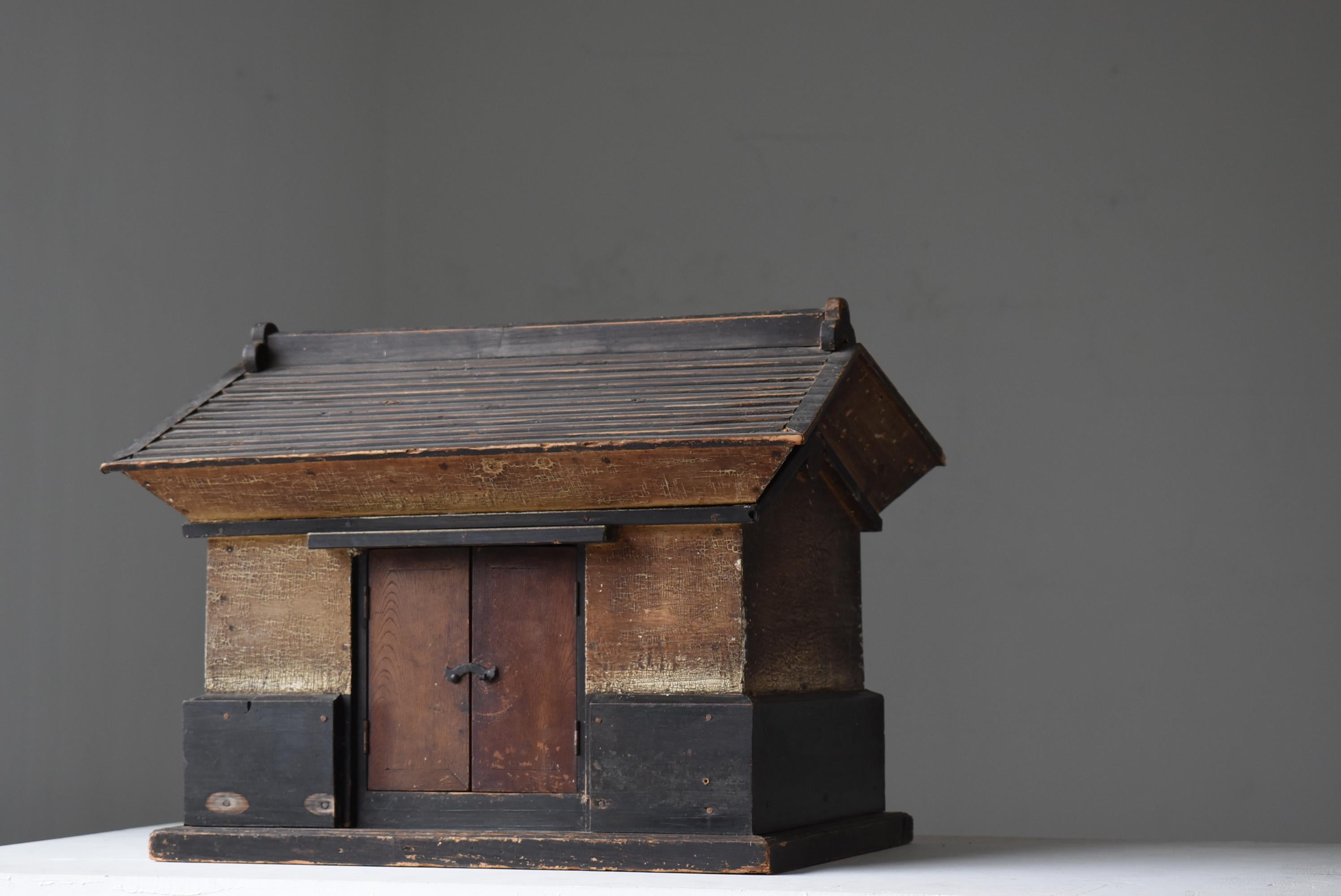 Meiji Japanese Antique Architectural Model 