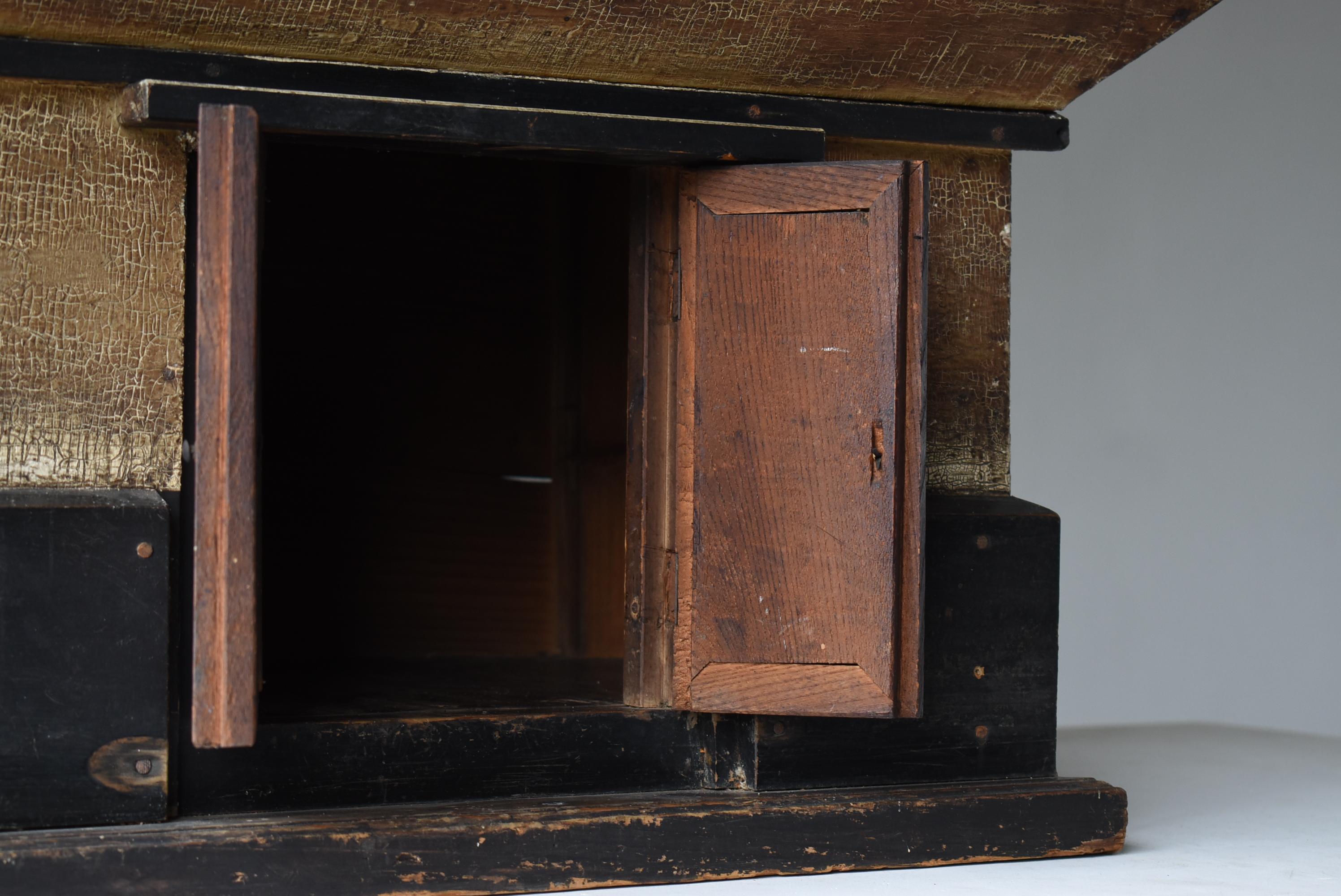 Plaster Japanese Antique Architectural Model 