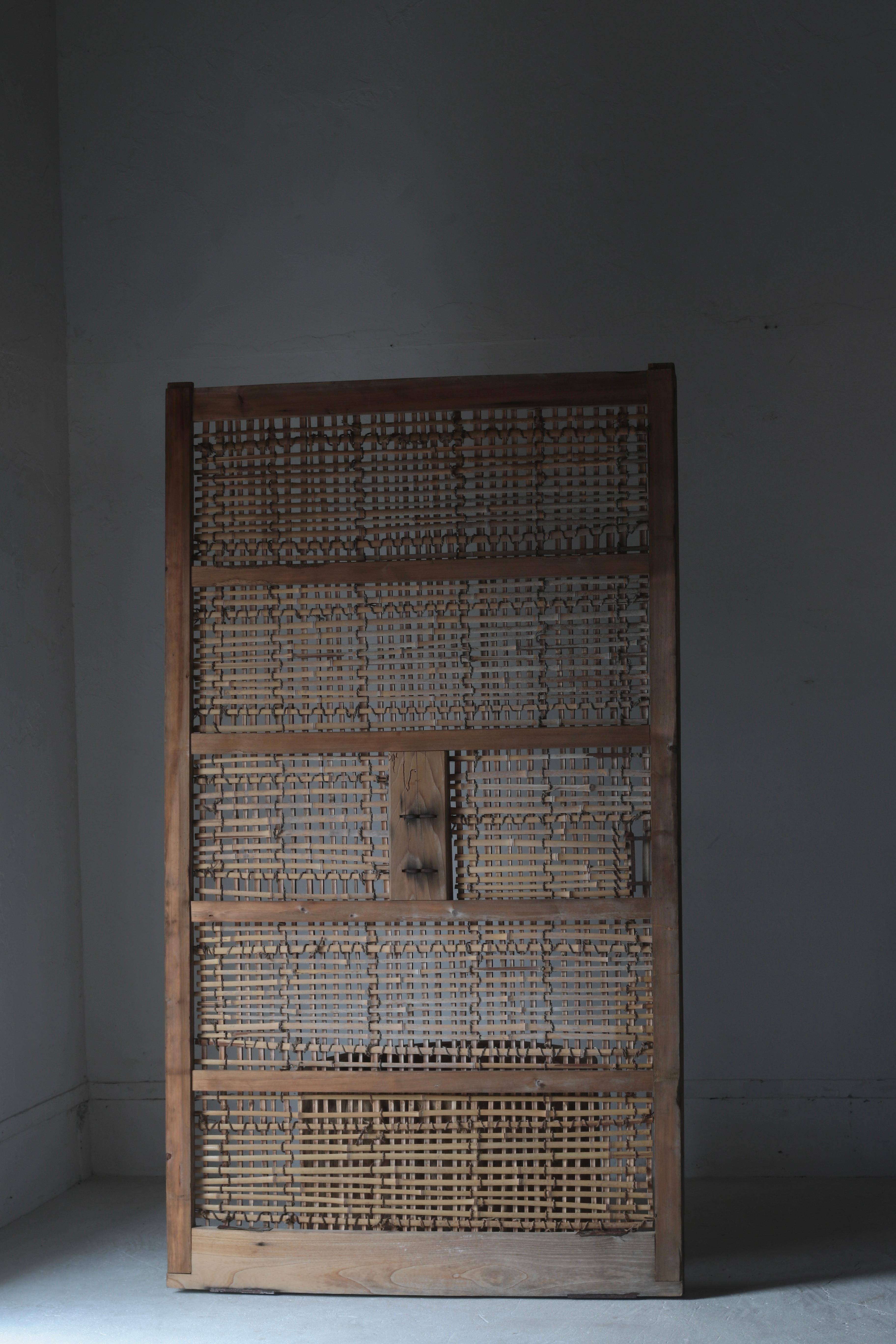 Puerta de Bambú Japonesa Antigua / Decoración de Pared / 1868-1912s / Wabi-Sabi en venta 7