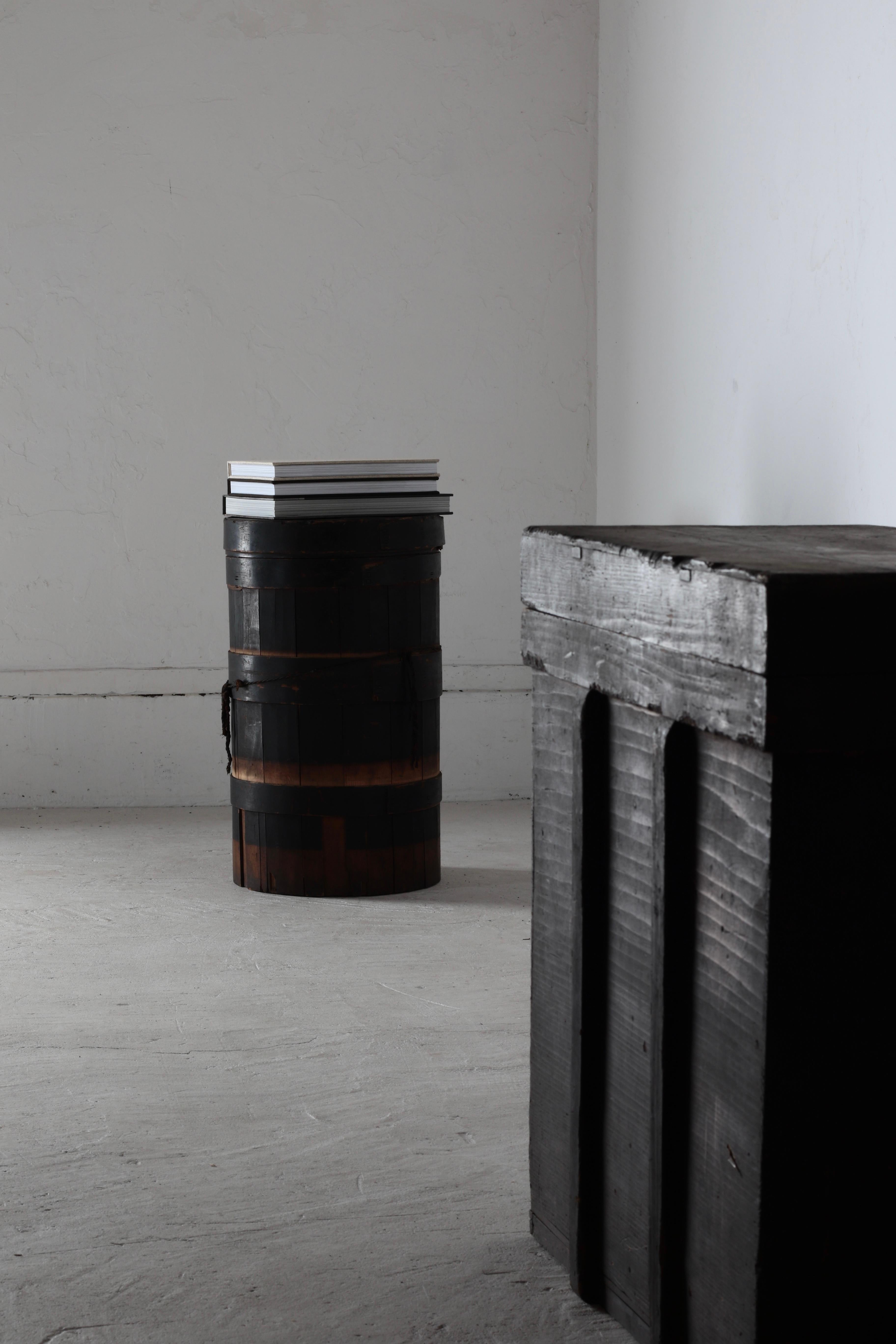 Japanese Antique Bent-wooden Craft / Side Table / 1716-1736s / Wabi-sabi Mingei For Sale 8