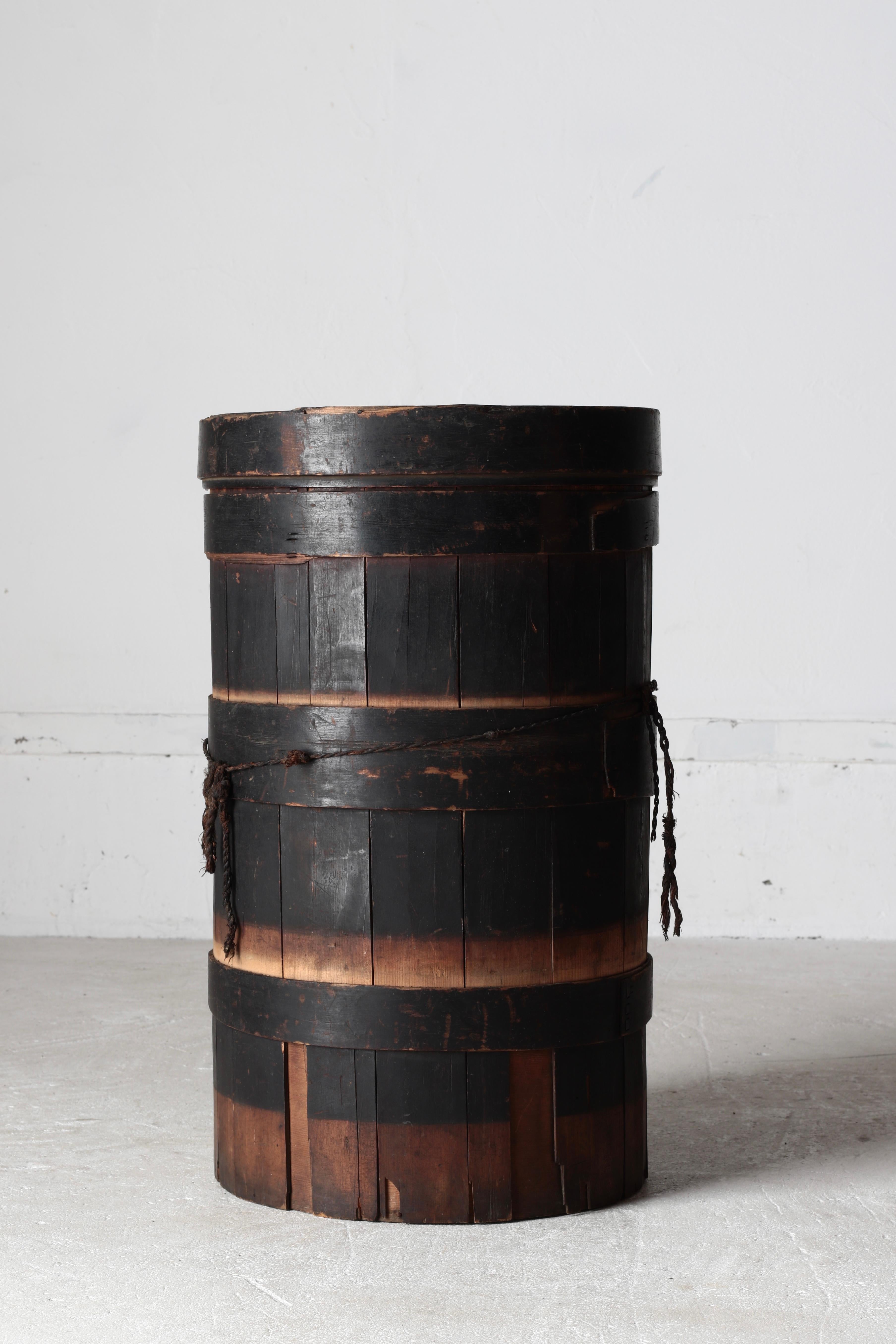 Japanese Antique Bent-wooden Craft / Side Table / 1716-1736s / Wabi-sabi Mingei For Sale 10