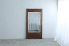 Japanese Antique Big Mirror, Antique Door Mirrors