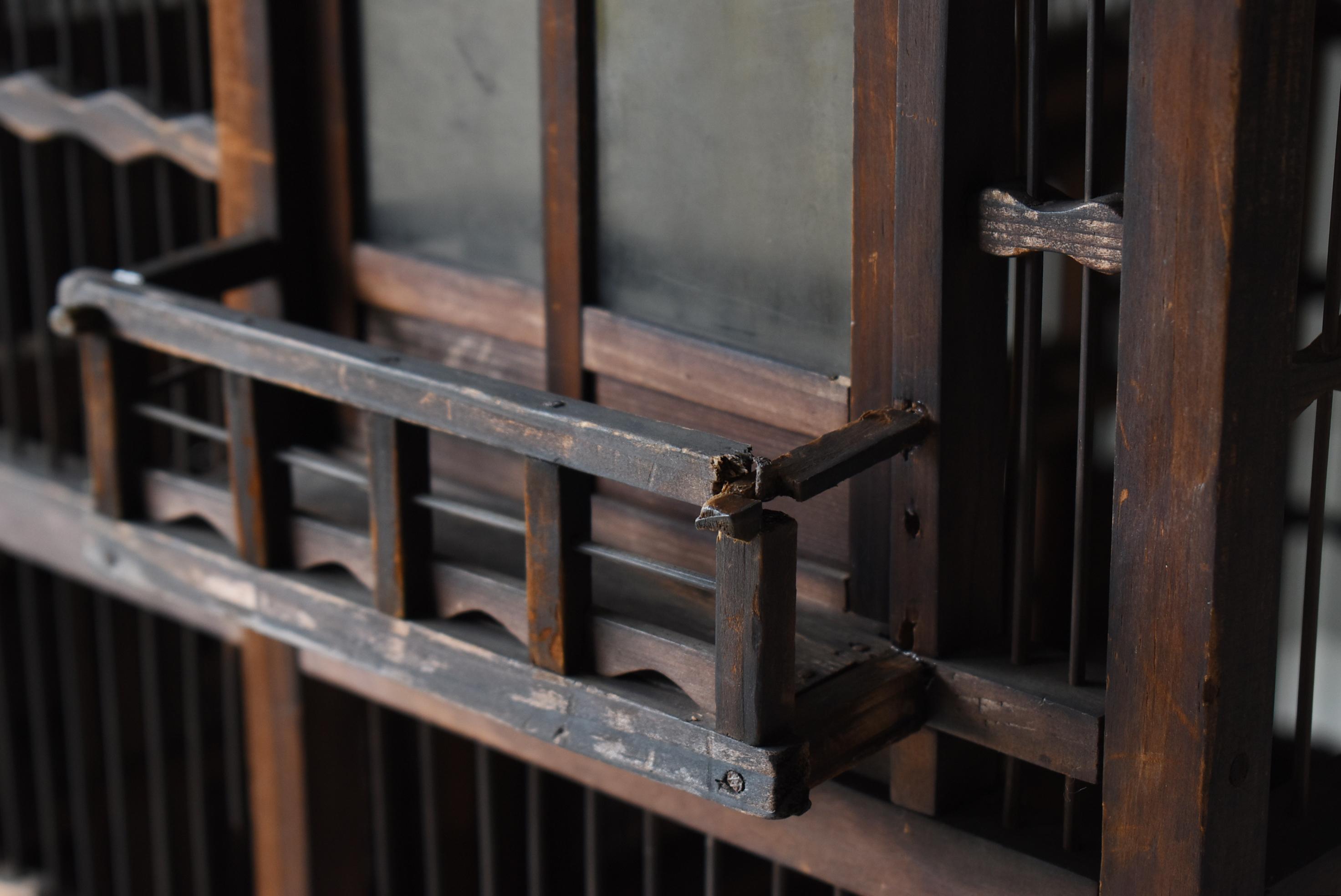 Gabbia per uccelli antica giapponese ispirata a una casa tradizionale Machiya degli anni 1920-1940 in vendita 5