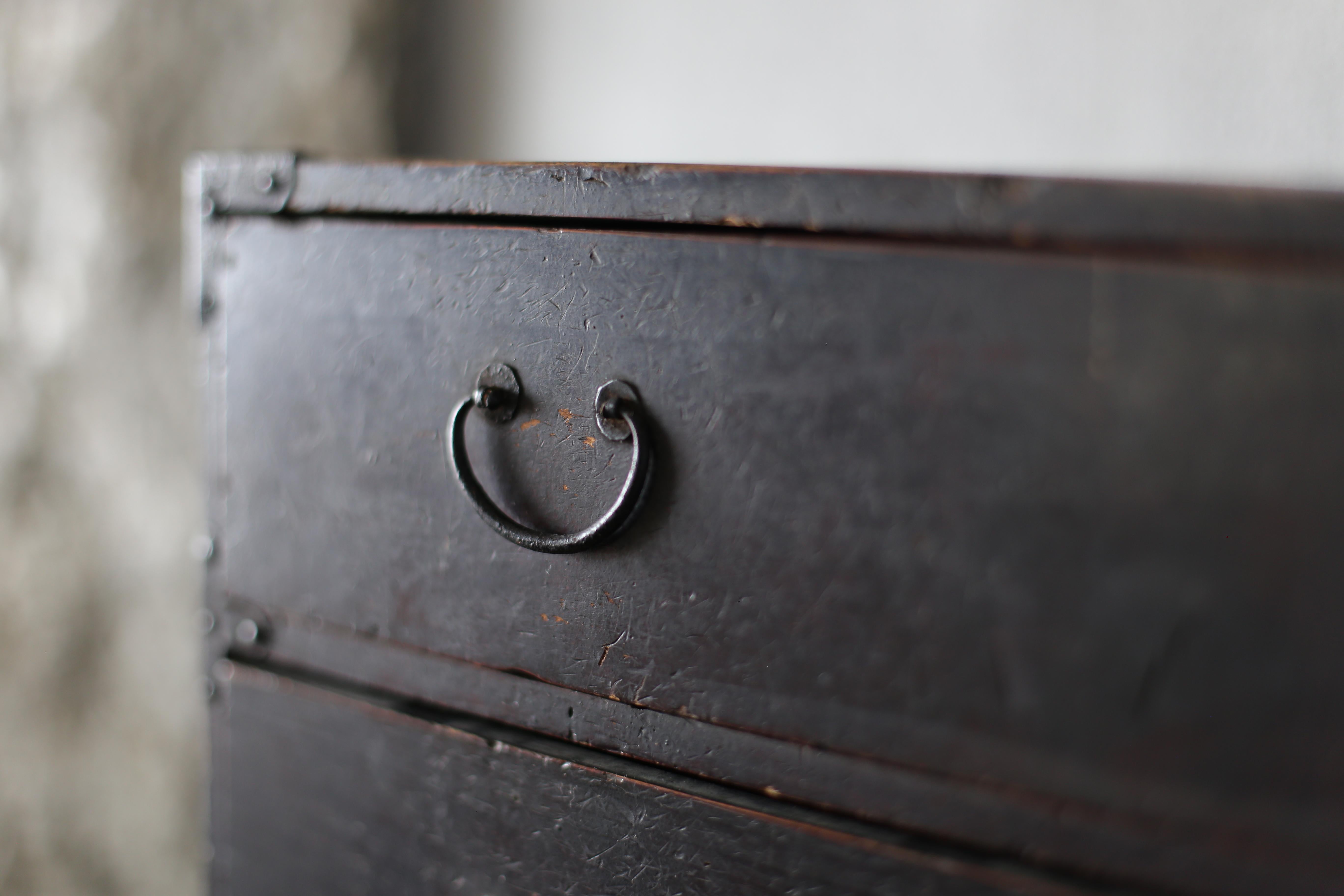Japanese Antique BK Drawer 1860s-1900s / Storage Tansu Wabi Sabi For Sale 2