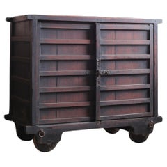 Japanese Antique BK Huge Tansu 1800s-1860s / Storage Cabinet Sideboard Wabi Sabi
