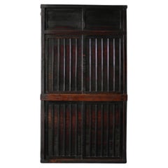 Japanese Used BK Large Cabinet 1860s-1900s / Tansu Wabisabi