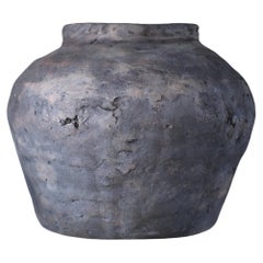 Japanese Antique BK Pottery with Nice Patina/Tsubo Wabisabi