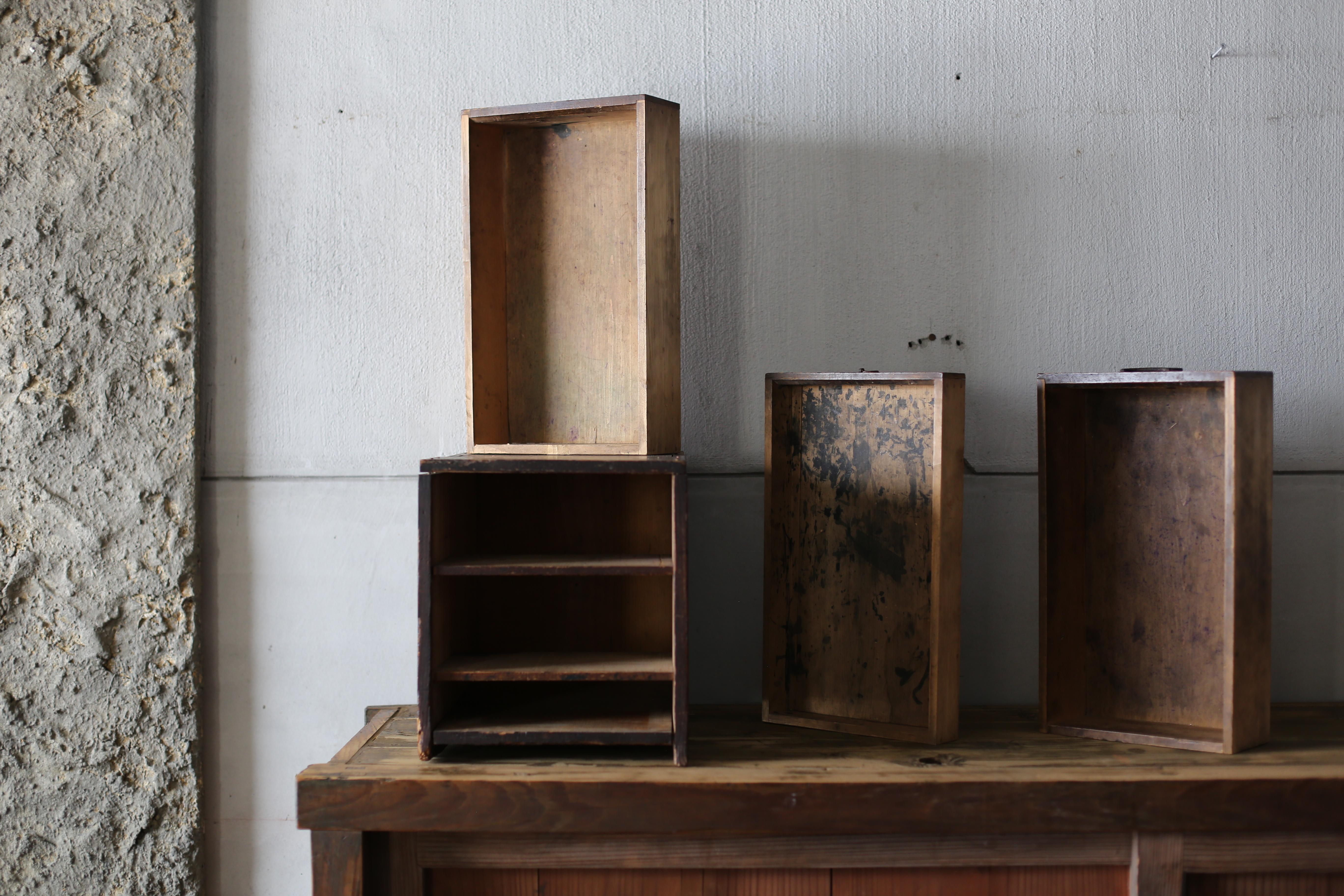 Japanese Antique BK Small Drawer 1860s-1900s / Tansu Storage Wabisabi 4