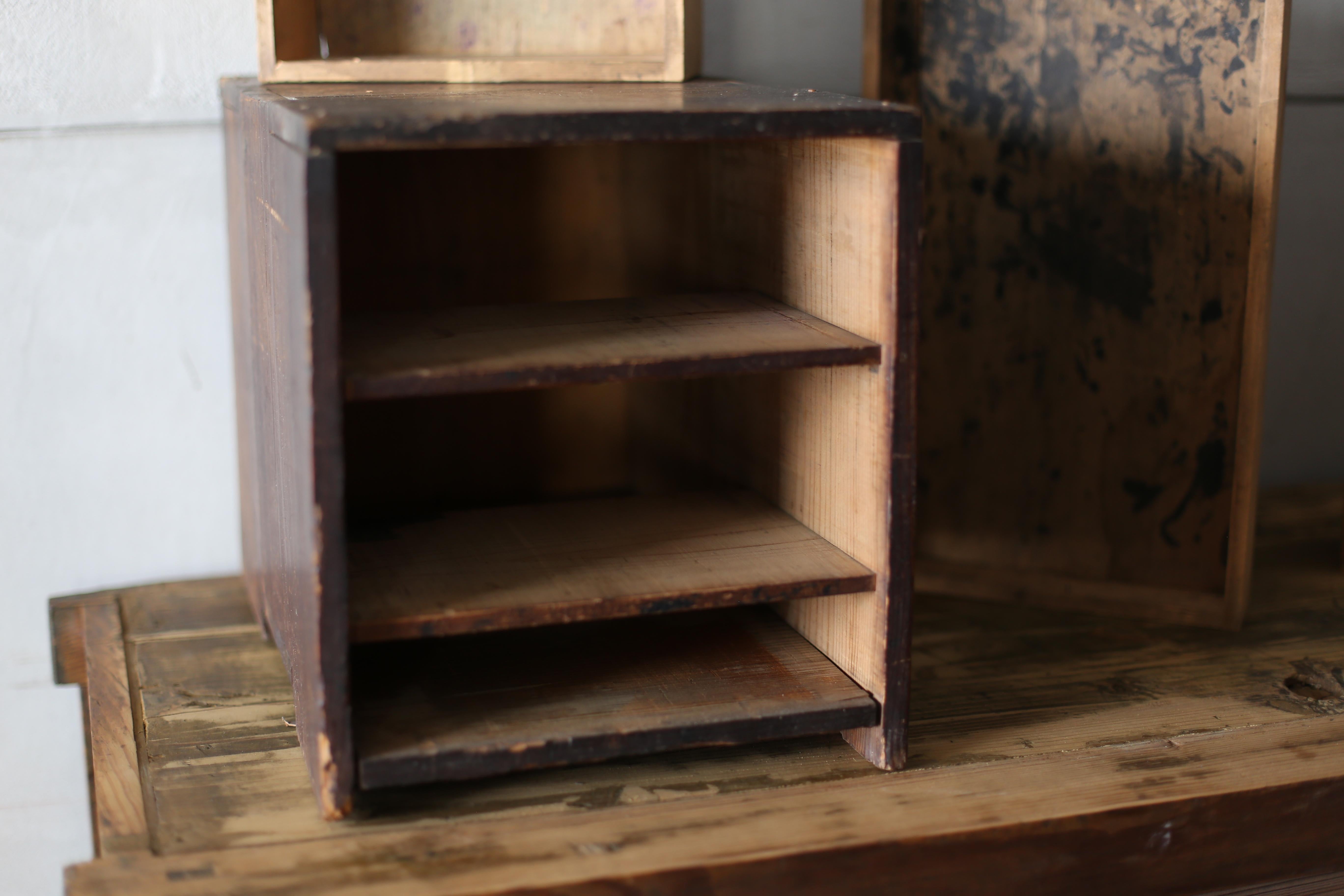 Japanese Antique BK Small Drawer 1860s-1900s / Tansu Storage Wabisabi 5