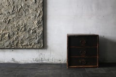 Japanese Antique BK Small Drawer 1860s-1900s / Tansu Storage Wabisabi