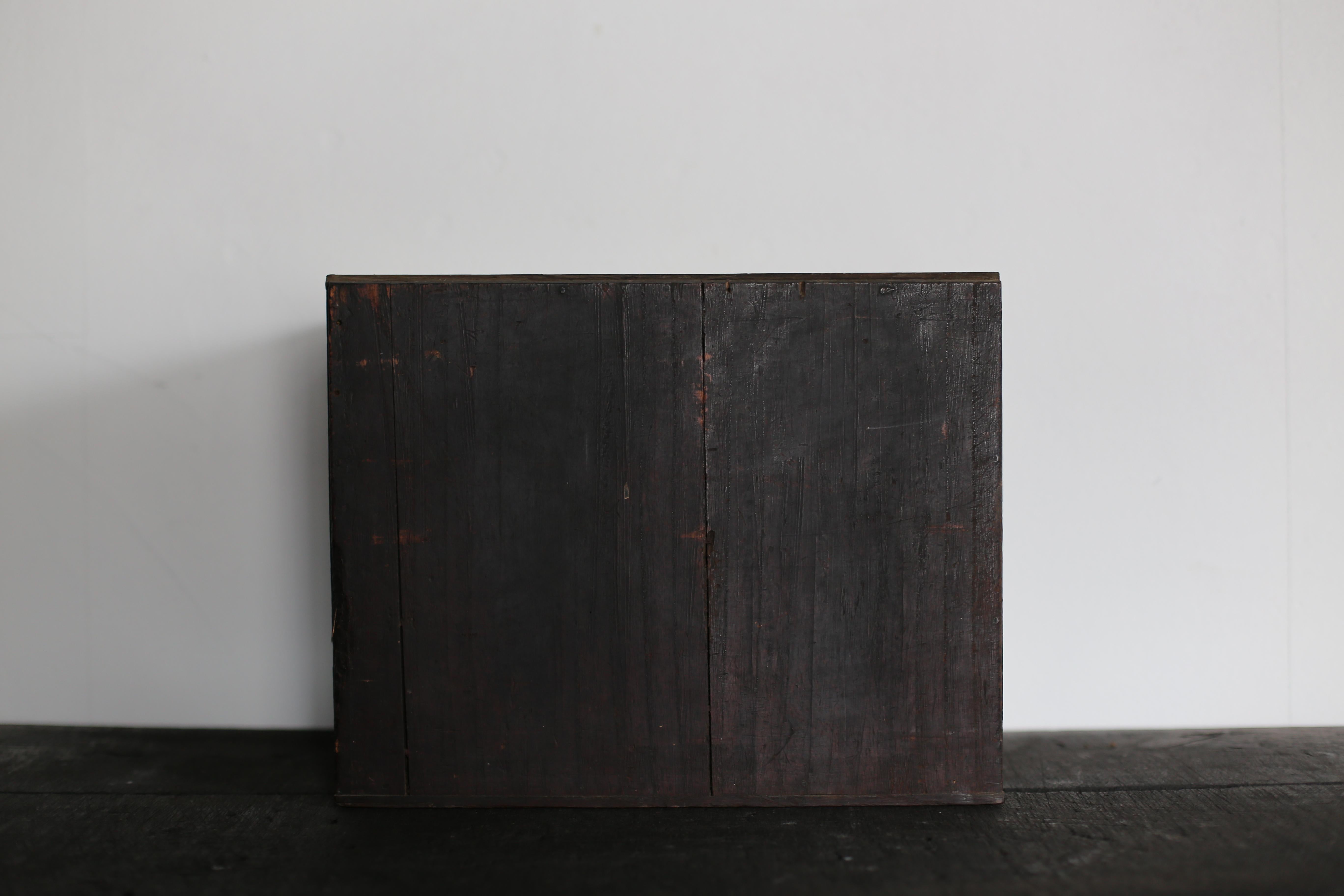 Japanese Antique BK Small Drawer 1860s-1900s / Tansu Storage Wabisabi 1