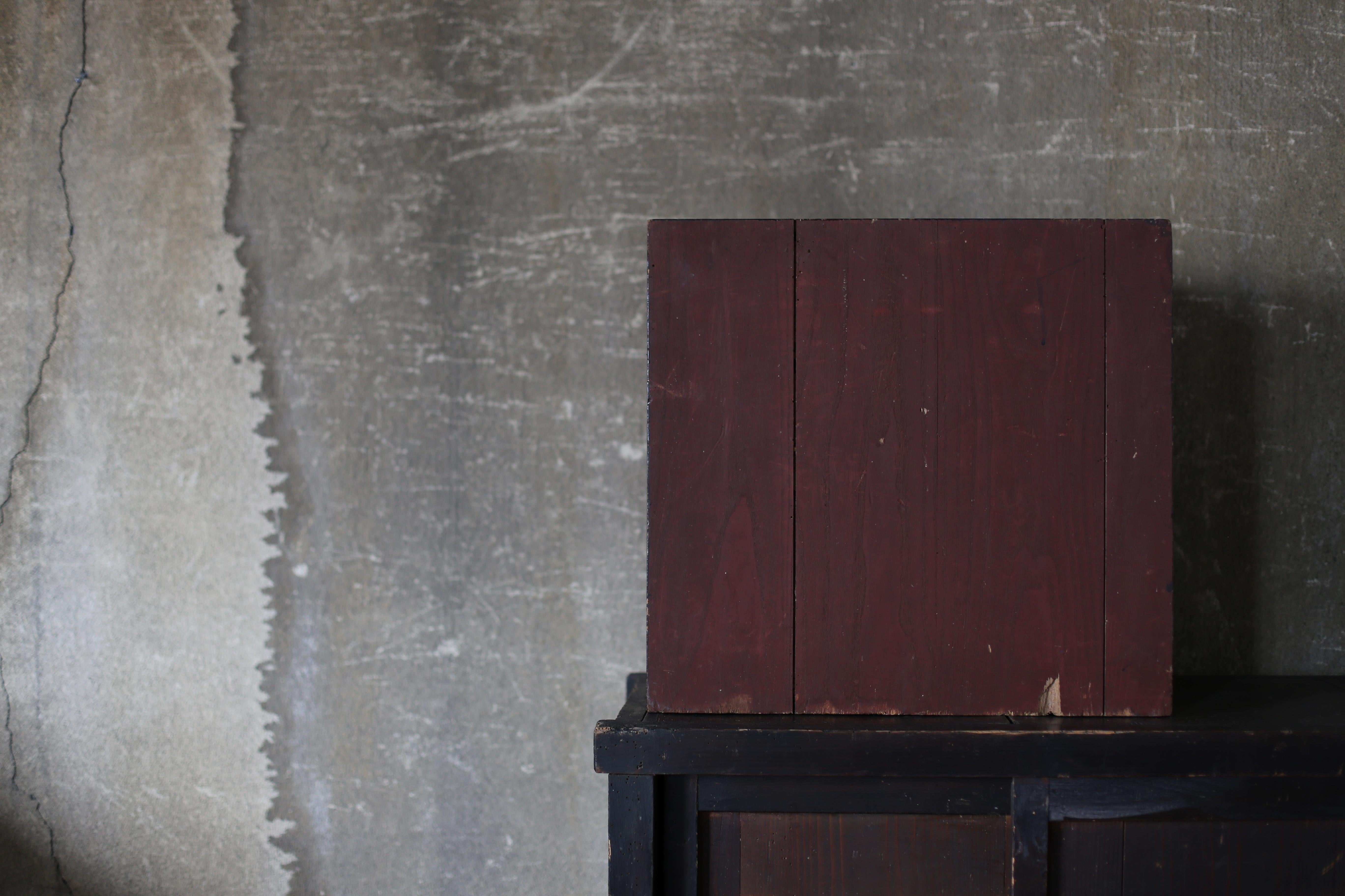 Japanese Antique BK Small Drawer EDO  / Tansu Storage Wabisabi In Good Condition For Sale In Sammu-shi, Chiba